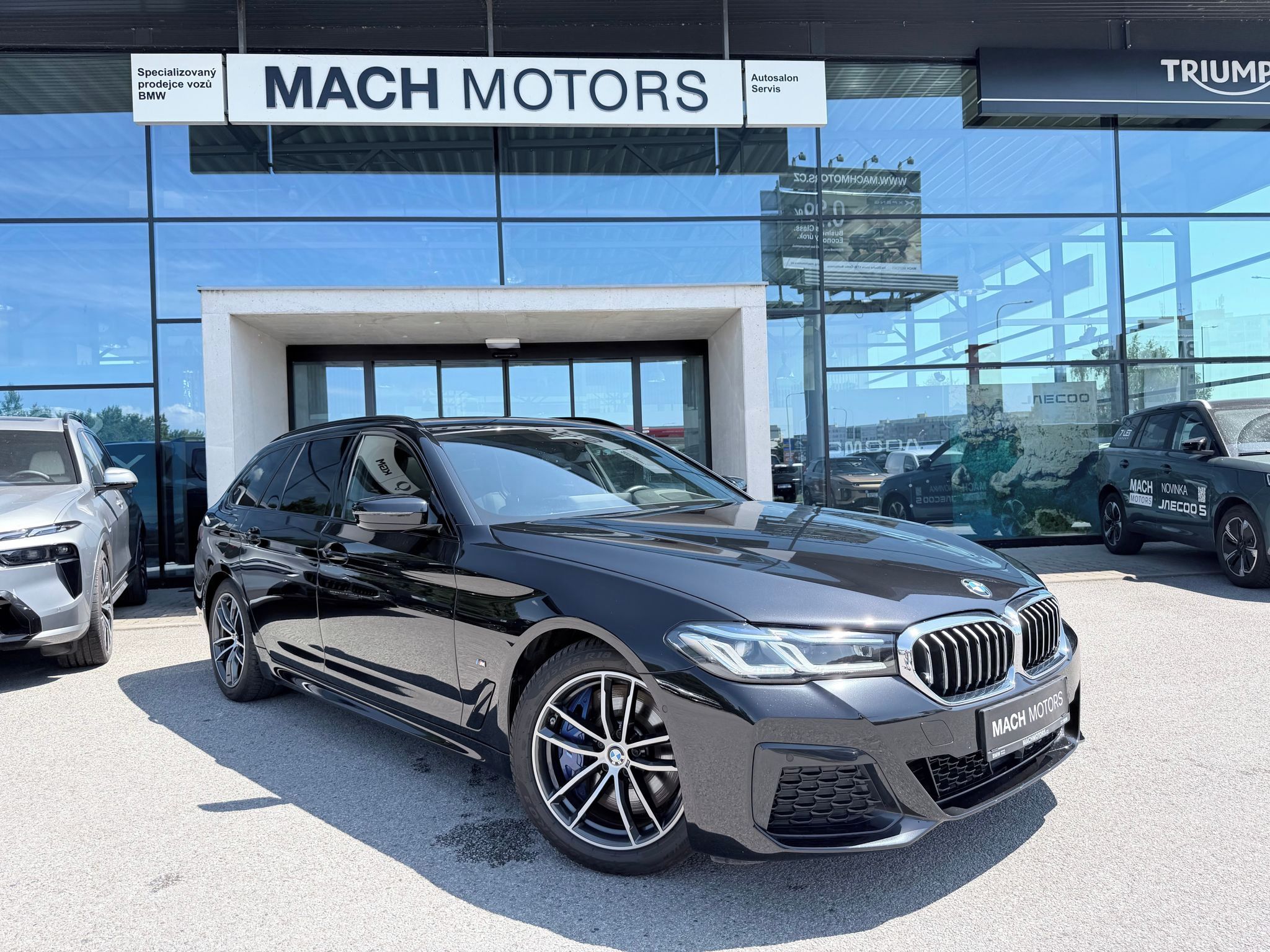 BMW Řada 5, 530d Touring, Natáčecí náprava