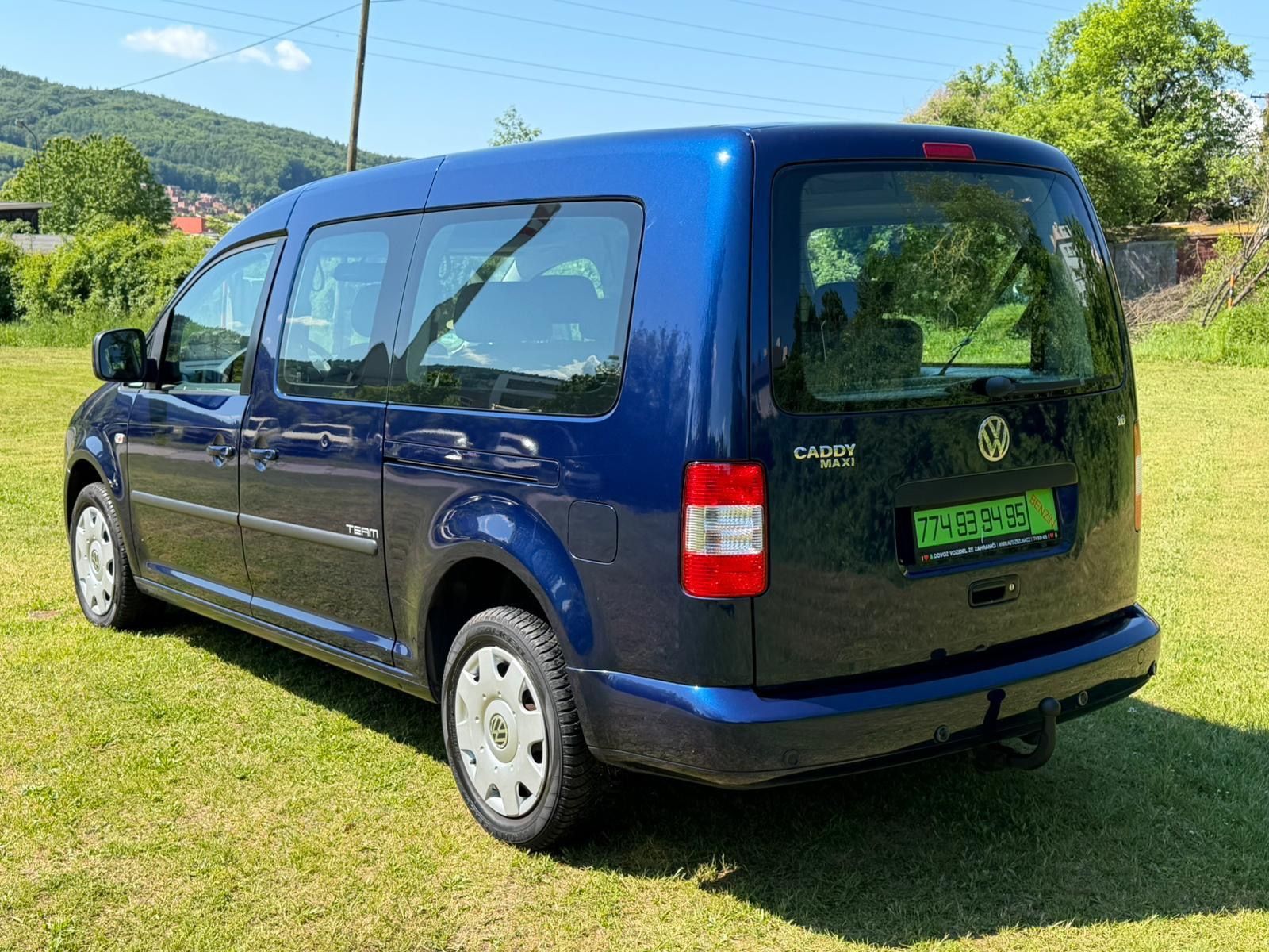 Volkswagen Caddy, MAXI TEAM 1,6 MPI - 7 MÍST - fotka 6