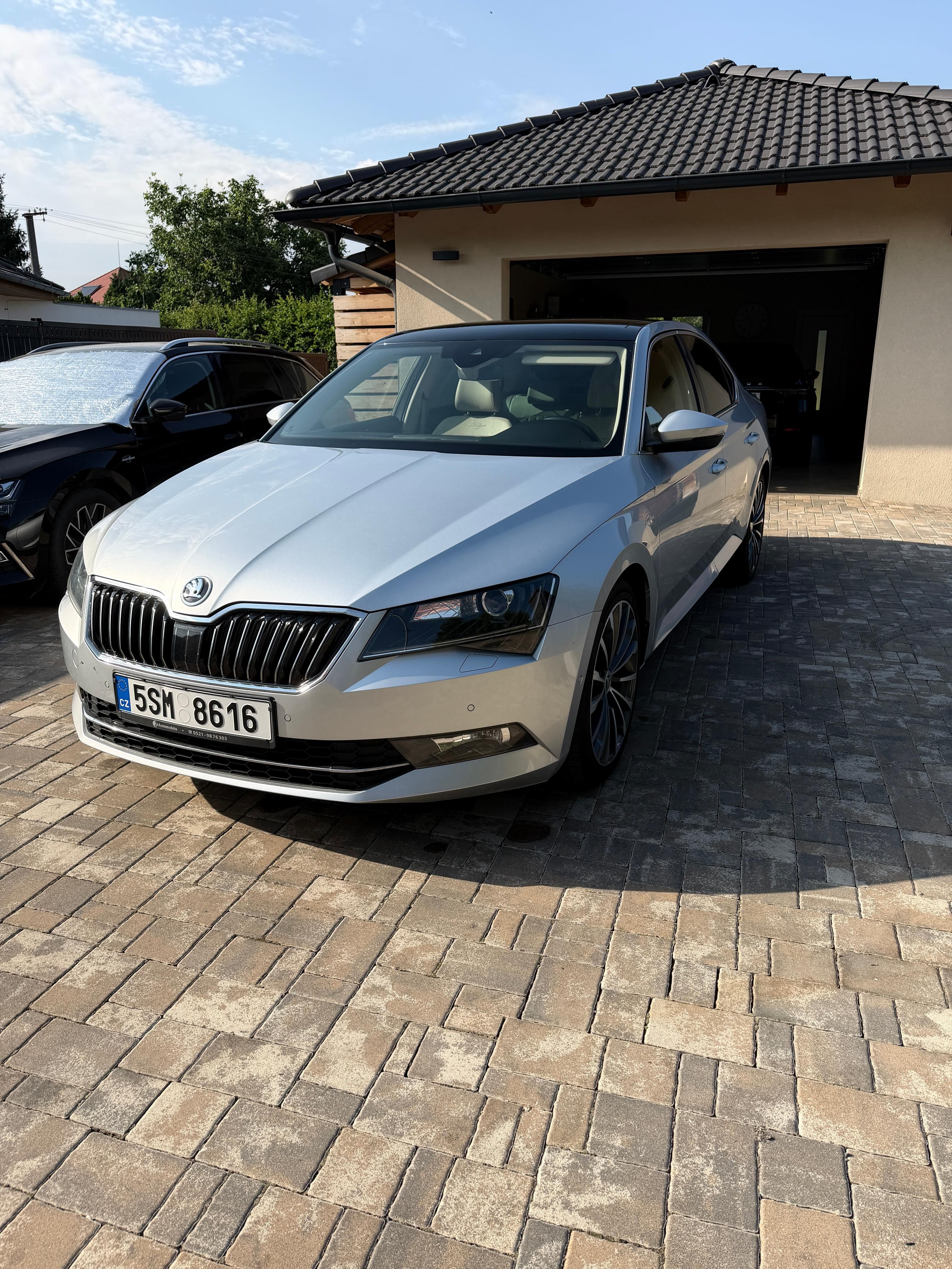 Škoda Superb, L&K,WEBASTO,DPH,SERVISOVANO