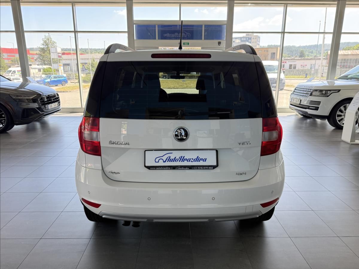 Škoda Yeti, 2,0   TDI,4x4,PŮVOD ČR,2.MAJIT - fotka 5