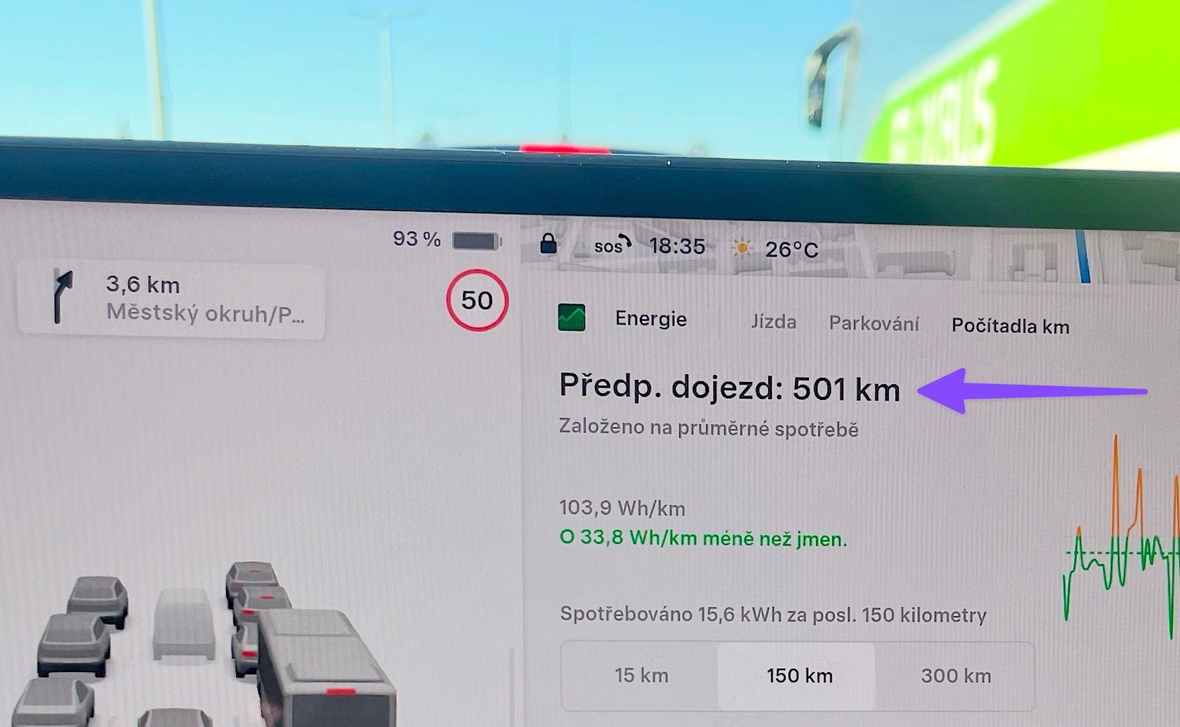 Tesla Model 3, SoH 95%|LFP|HW4|Ryzen|69.700km - fotka 6