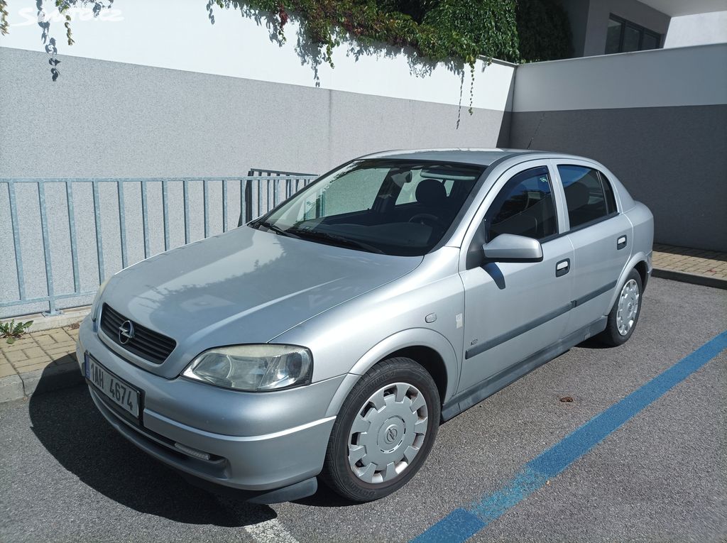 Opel Astra, typ G ; 1,4+LPG