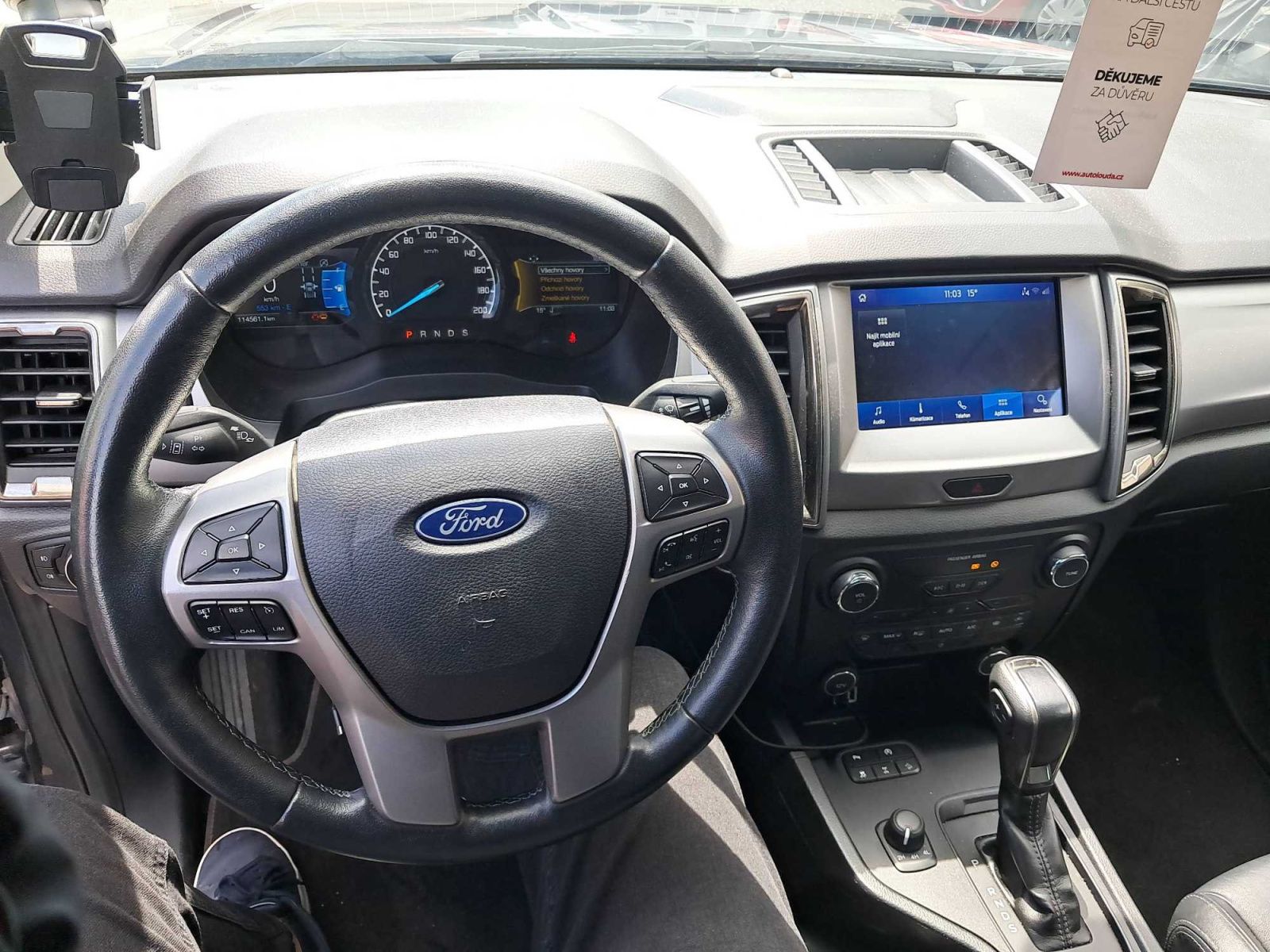 Ford Ranger, 2.0 EcoBlue, 4X4, Automat, ČR - fotka 3