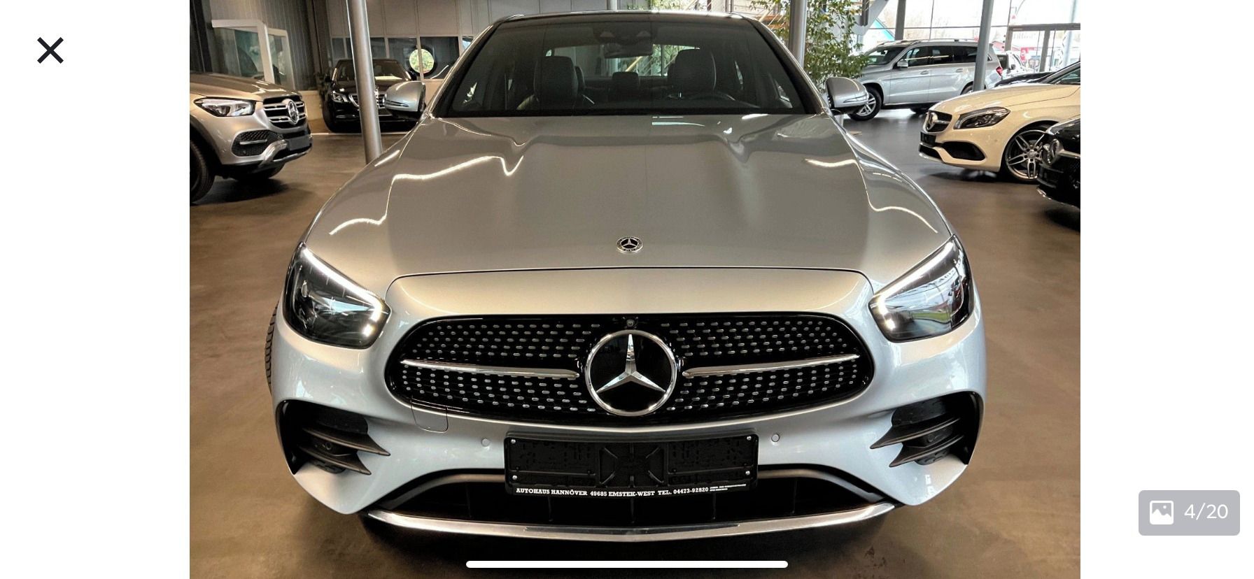 Mercedes-Benz Třídy E, 400d 4MATIC AMG Dist Pano 360°