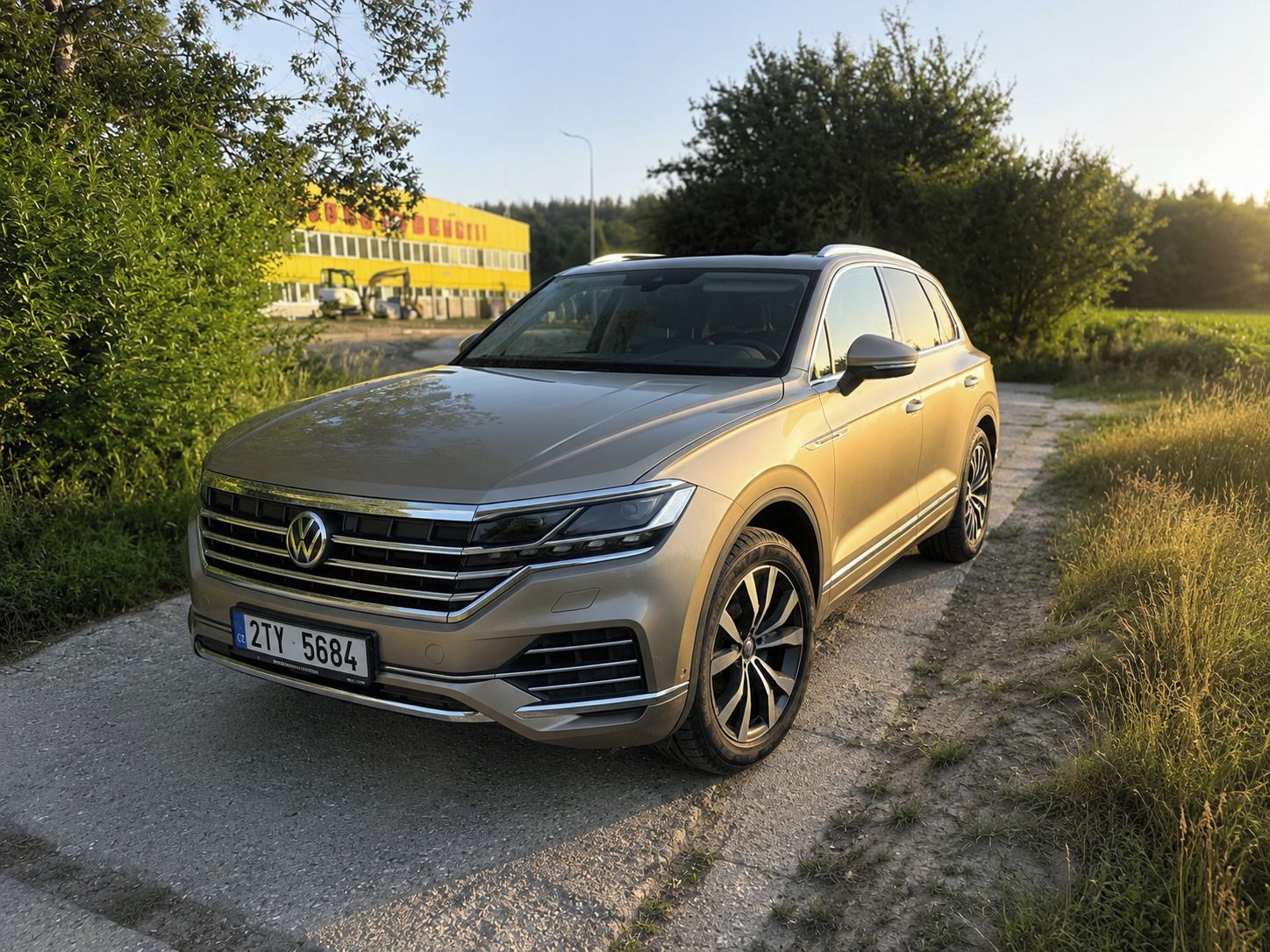 Volkswagen Touareg, Pouze 4 300 km