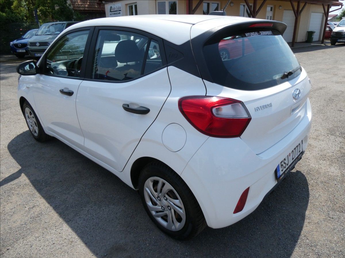 Hyundai i10, 1,0 i 49kW 1.majitel, DPH, ČR - fotka 6