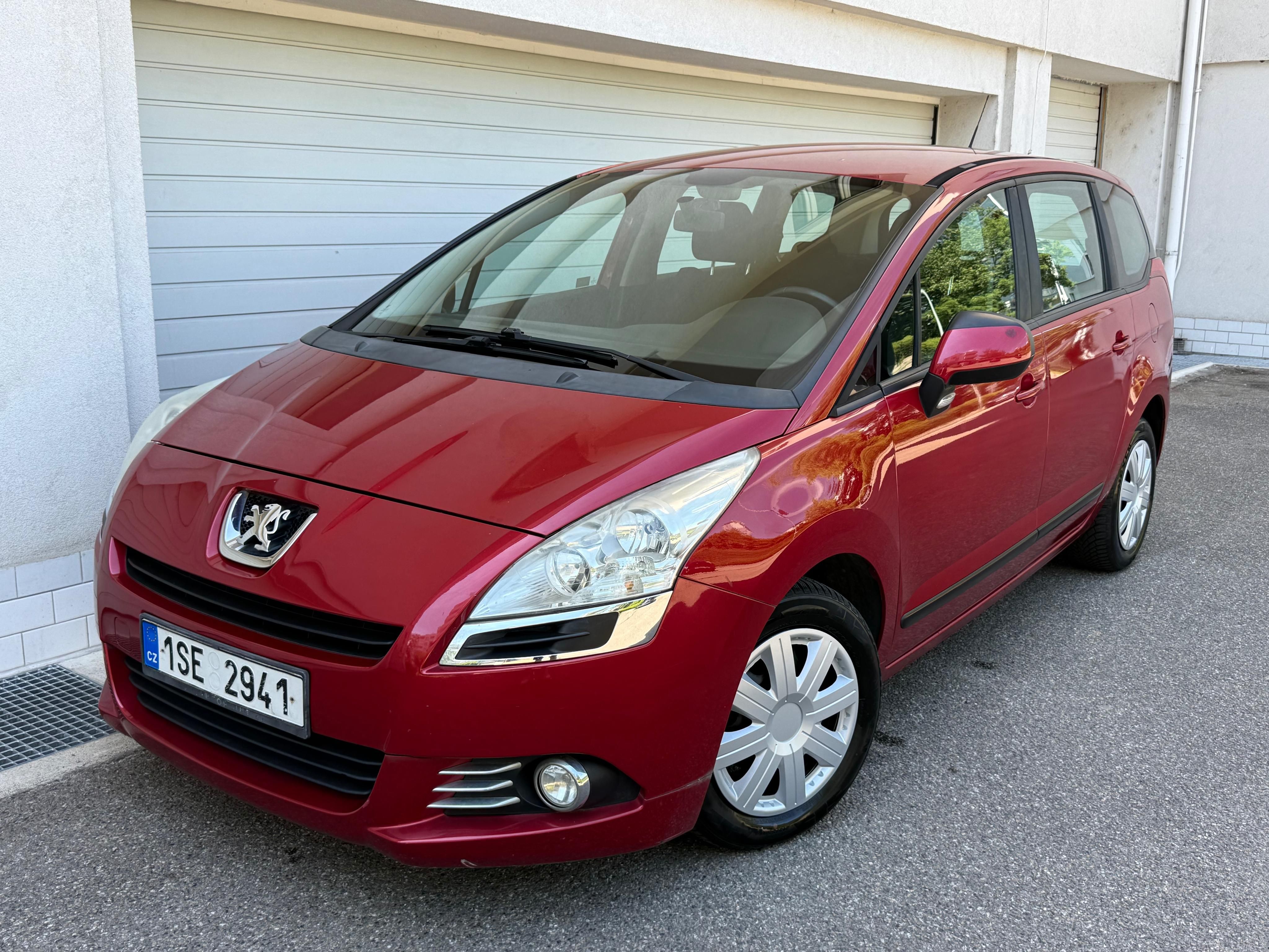 Peugeot 5008, 1.6HDi, 80kw Původ ČR Nová STK