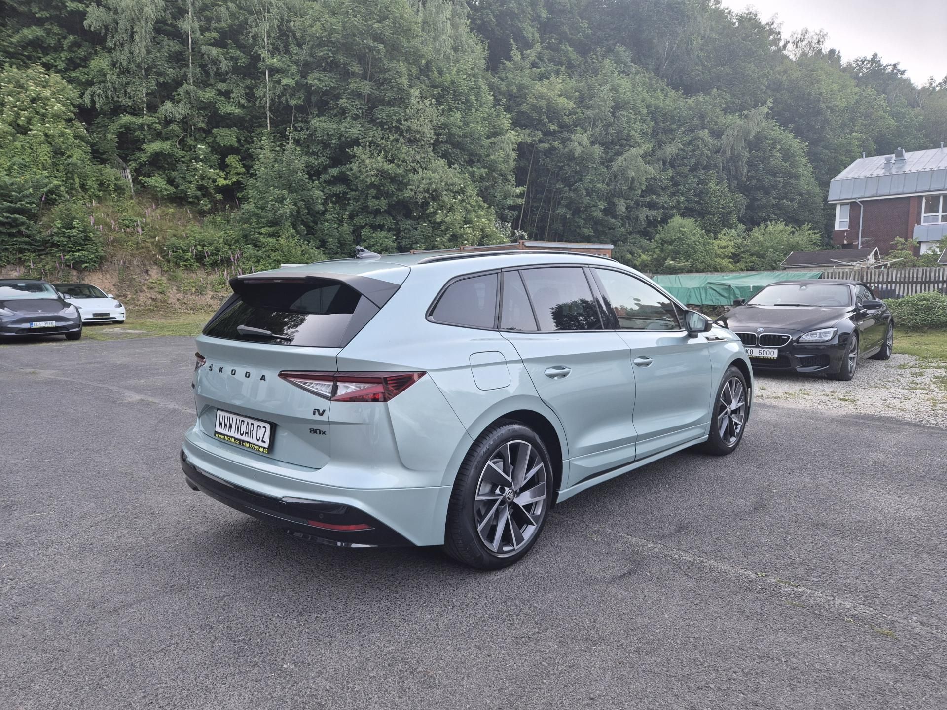 Škoda Enyaq, SPORTLINE 195kw, iV80x SOH 92% - fotka 5