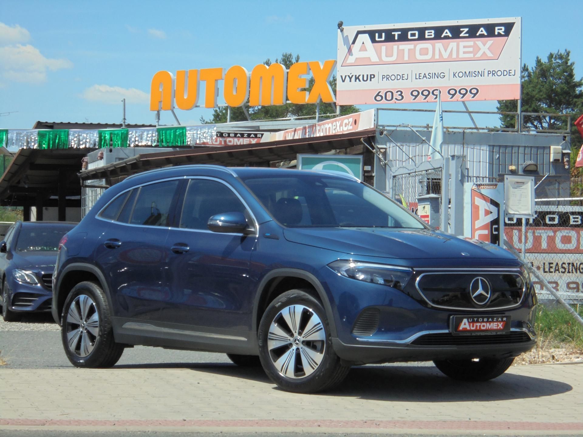 Mercedes-Benz EQA, 250- 17000 km- NAVIGACE- KŮŽE