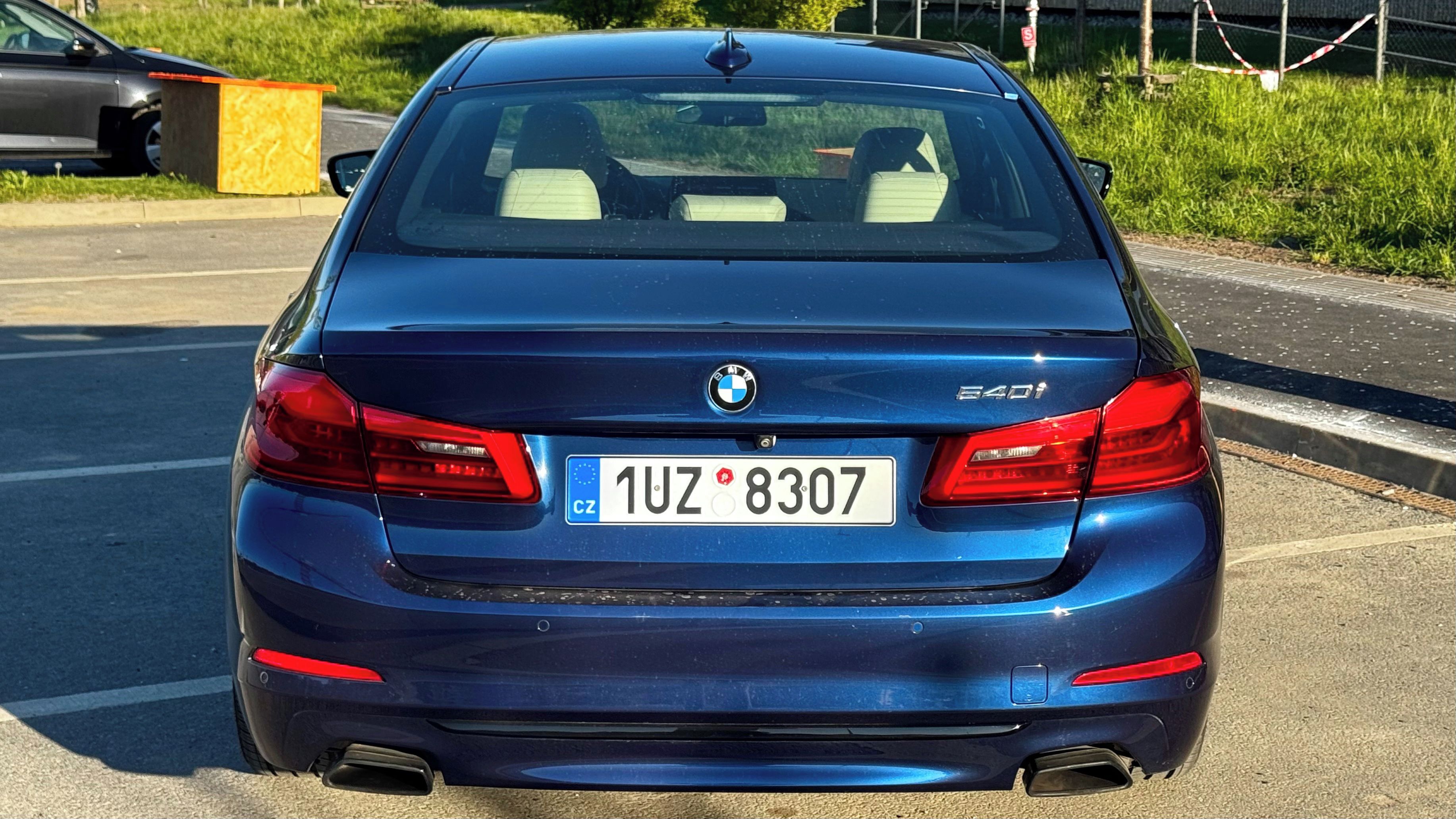 BMW Řada 5, BMW 540i, G30, B58 3.0 benzín - fotka 4