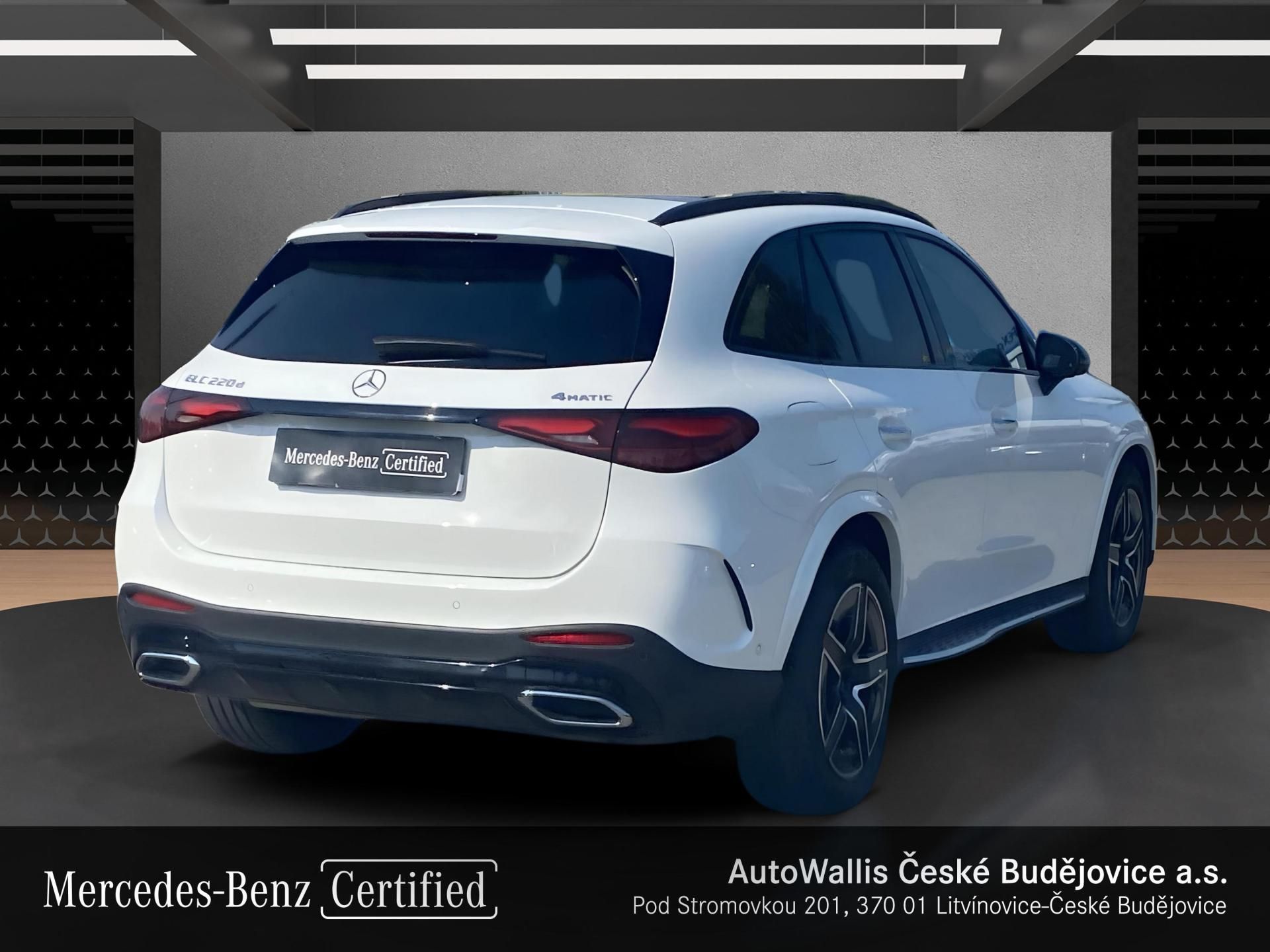 Mercedes-Benz GLC, 220d 4M AMG PANORAMA - fotka 5