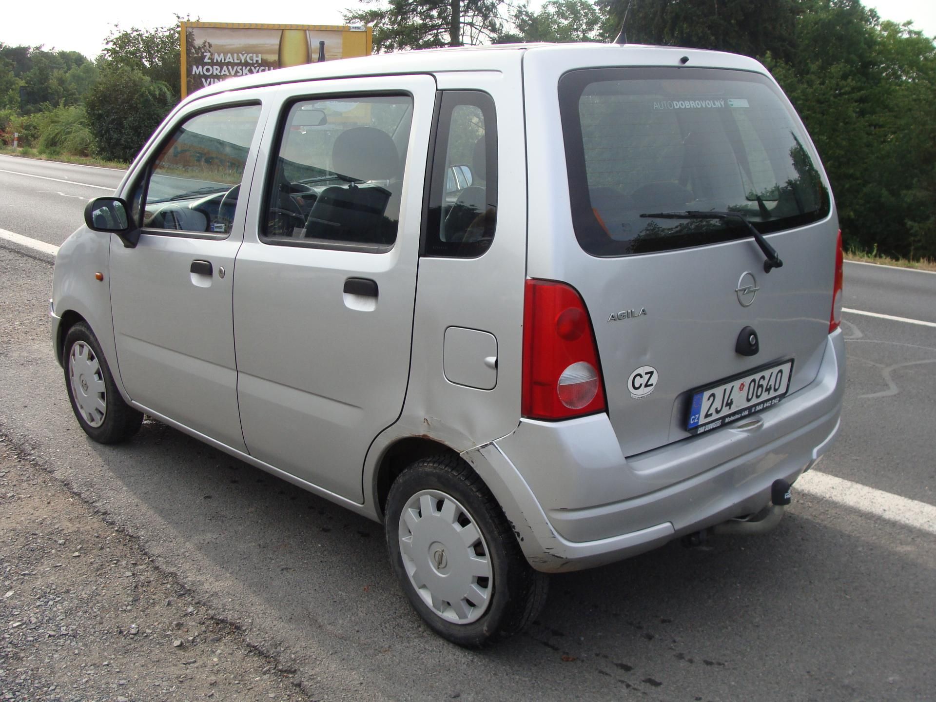 Opel Agila, 1.0i, 44 kW,111tkm!!,nová STK - fotka 3