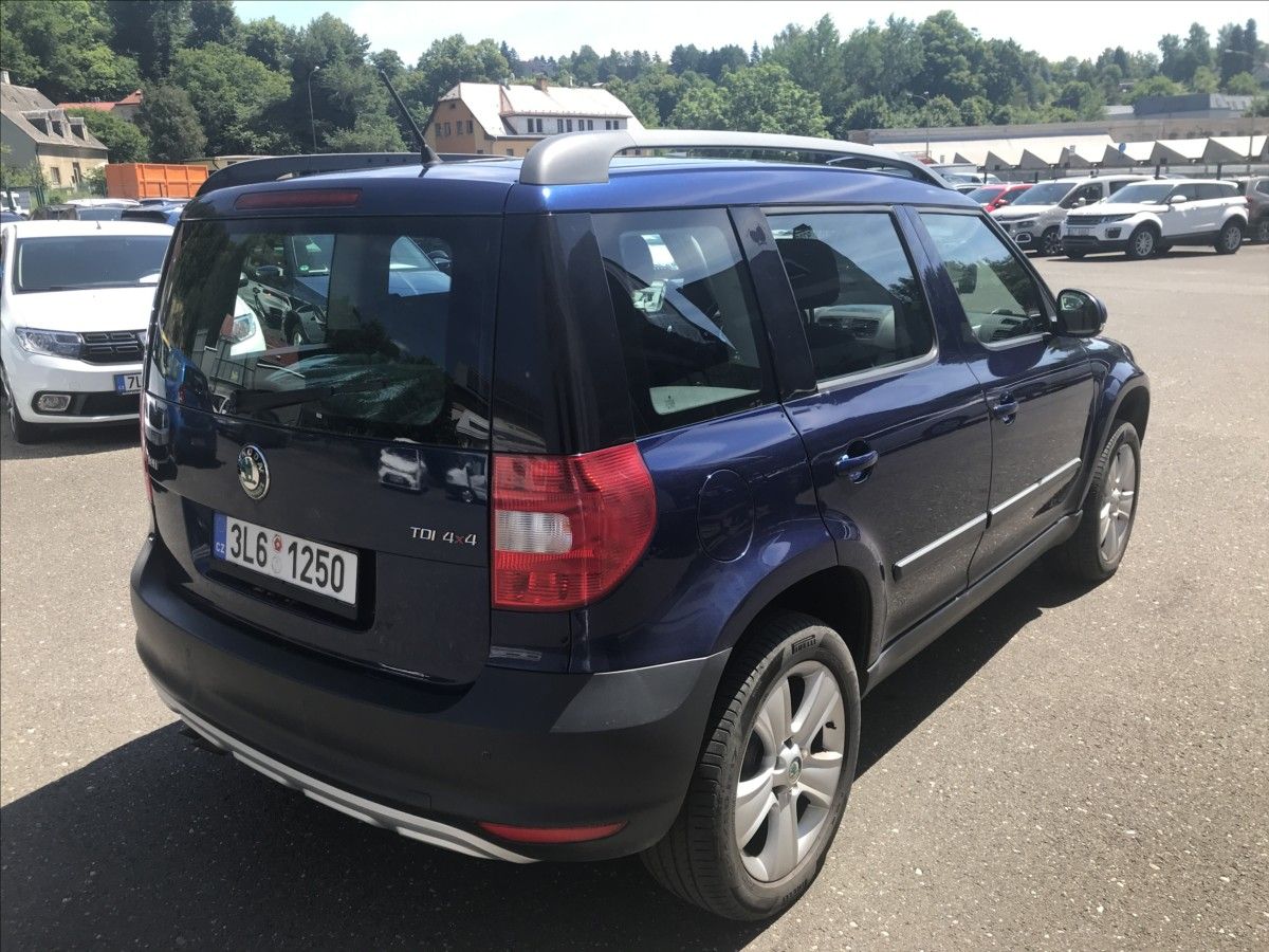 Škoda Yeti, 2,0 TDi 81kW 4x4 - fotka 5