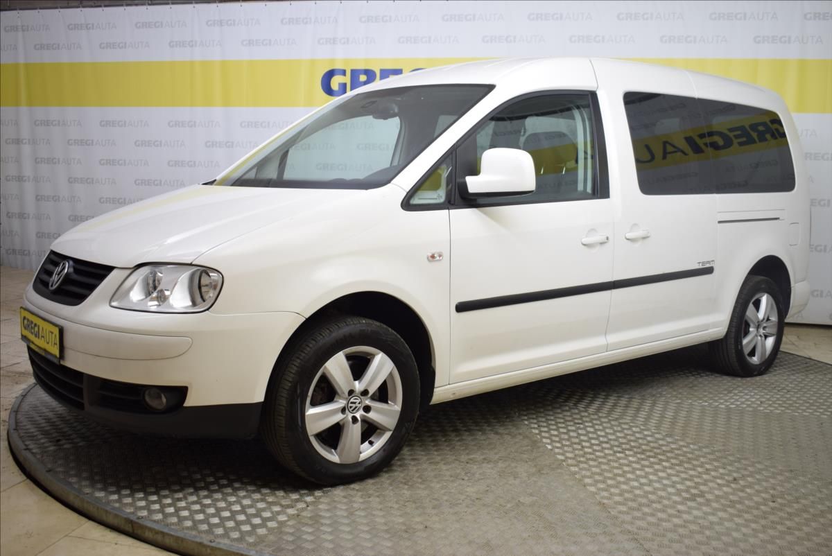 Volkswagen Caddy, 1,9 TDi MAXI,7MÍST,BEZ KOROZE - fotka 3