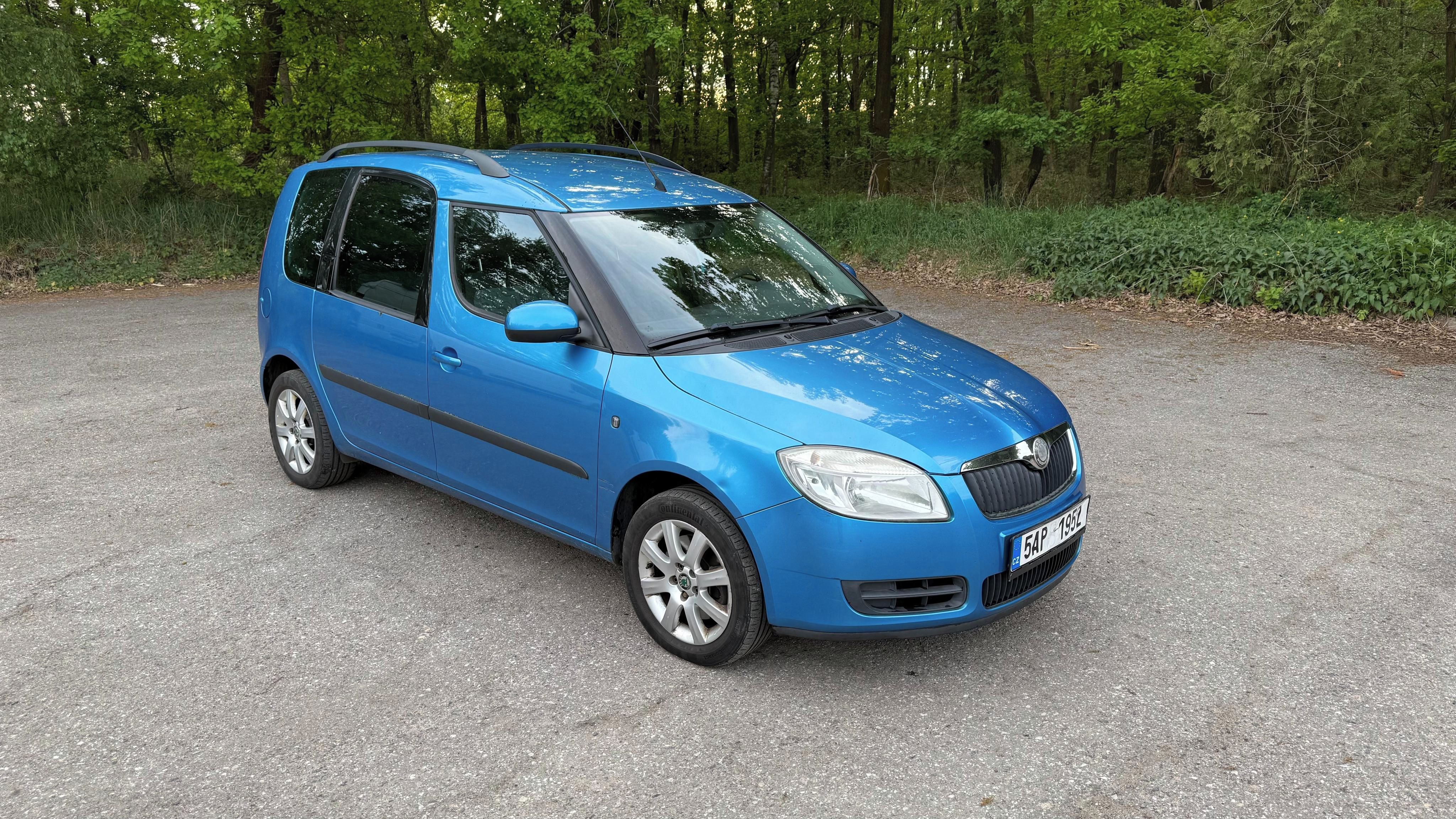 Škoda Roomster, 1.6 16V, nová STK, zimní kola