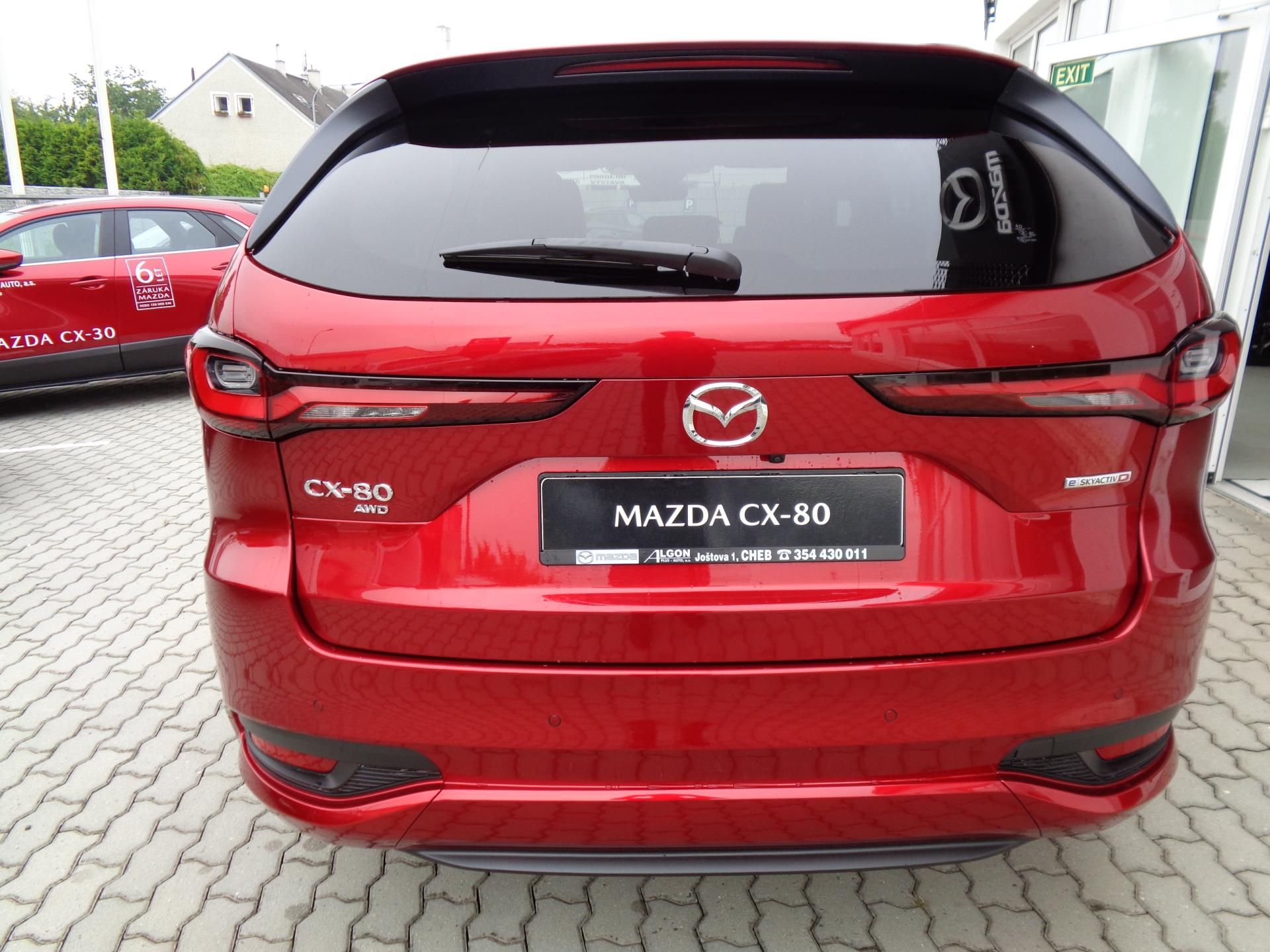 Mazda CX-80, 3,3d HOMURA,4x4,AT,poh+sound - fotka 5
