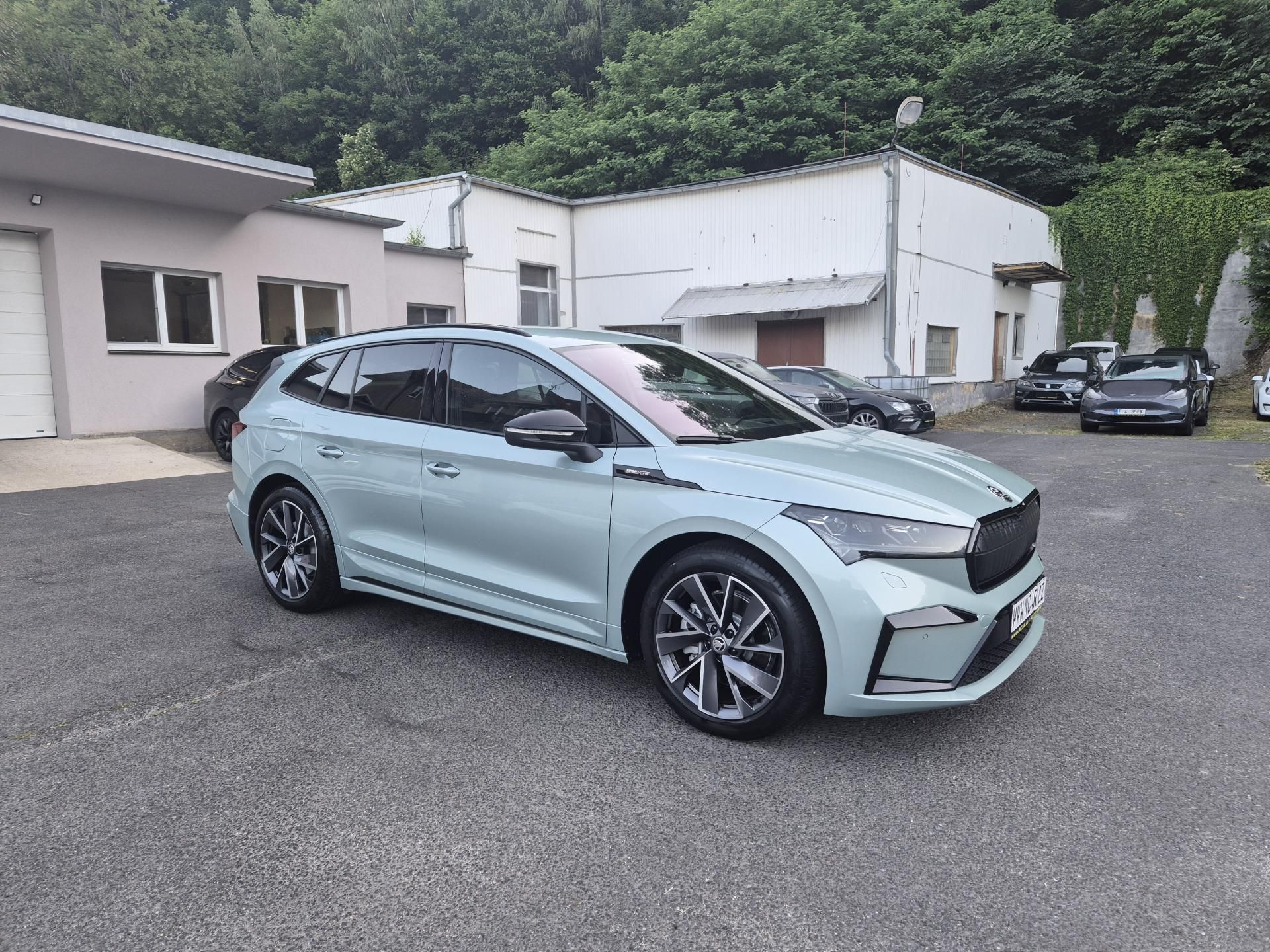 Škoda Enyaq, SPORTLINE 195kw, iV80x SOH 92% - fotka 3