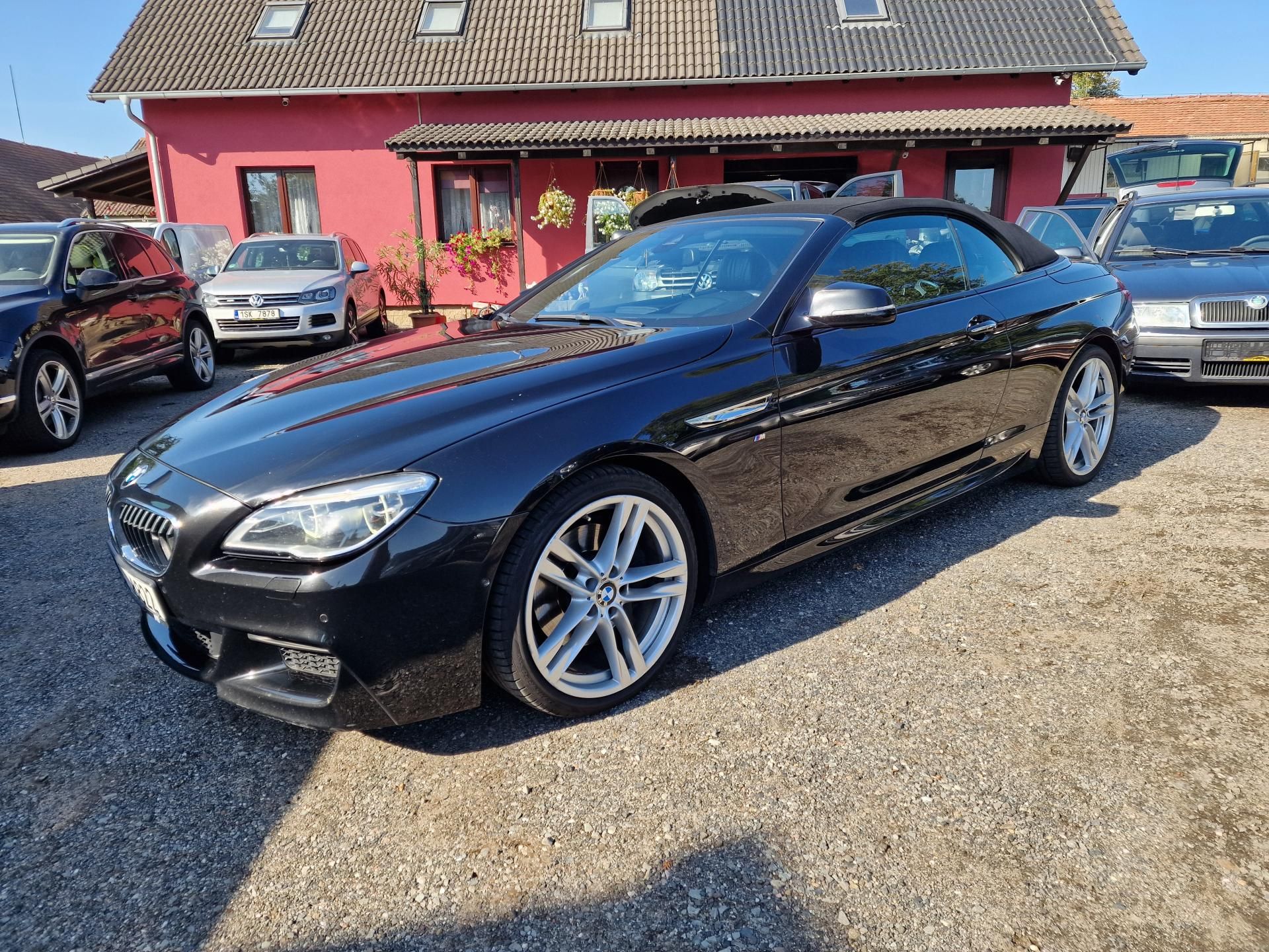 BMW Řada 6, 640d 230KW M-PAKET CABRIO ČR