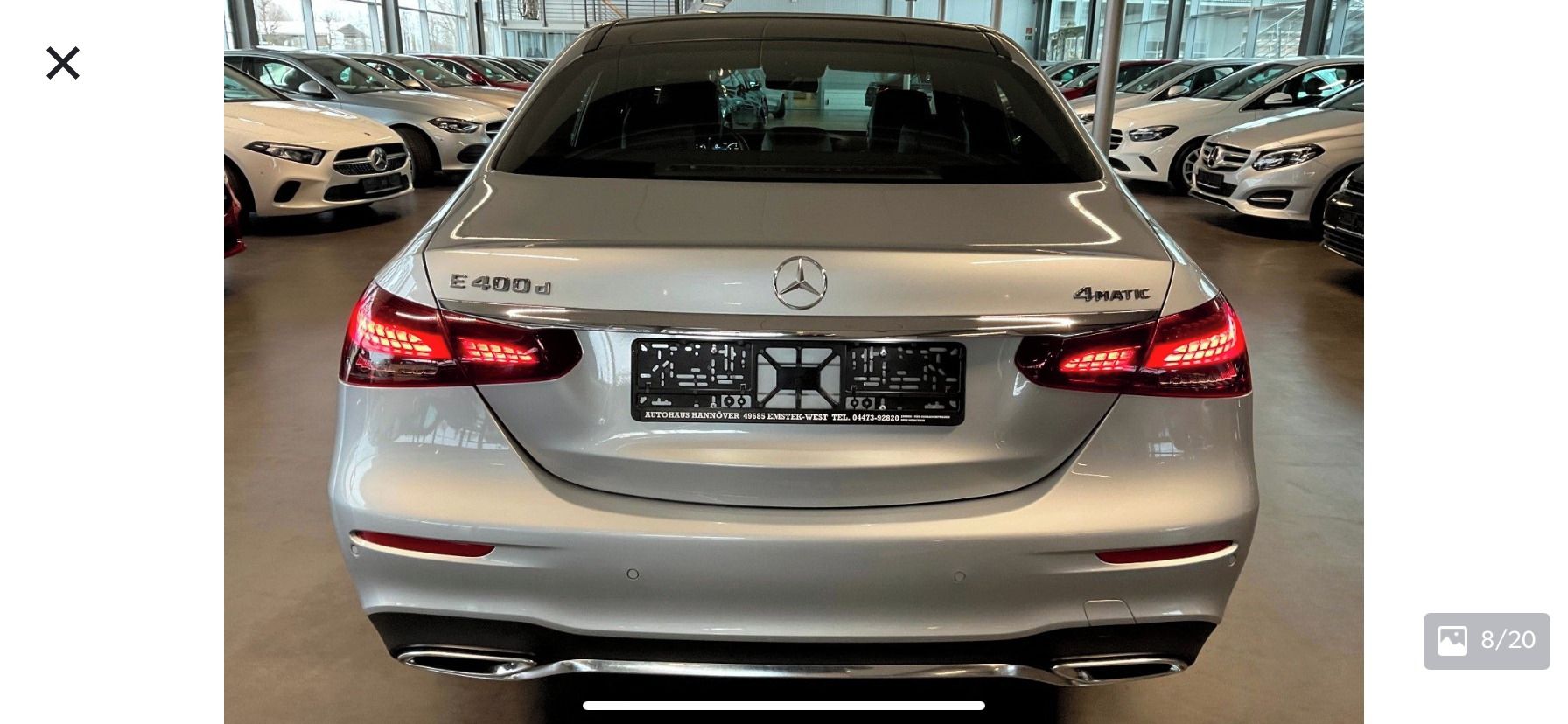 Mercedes-Benz Třídy E, 400d 4MATIC AMG Dist Pano 360° - fotka 5