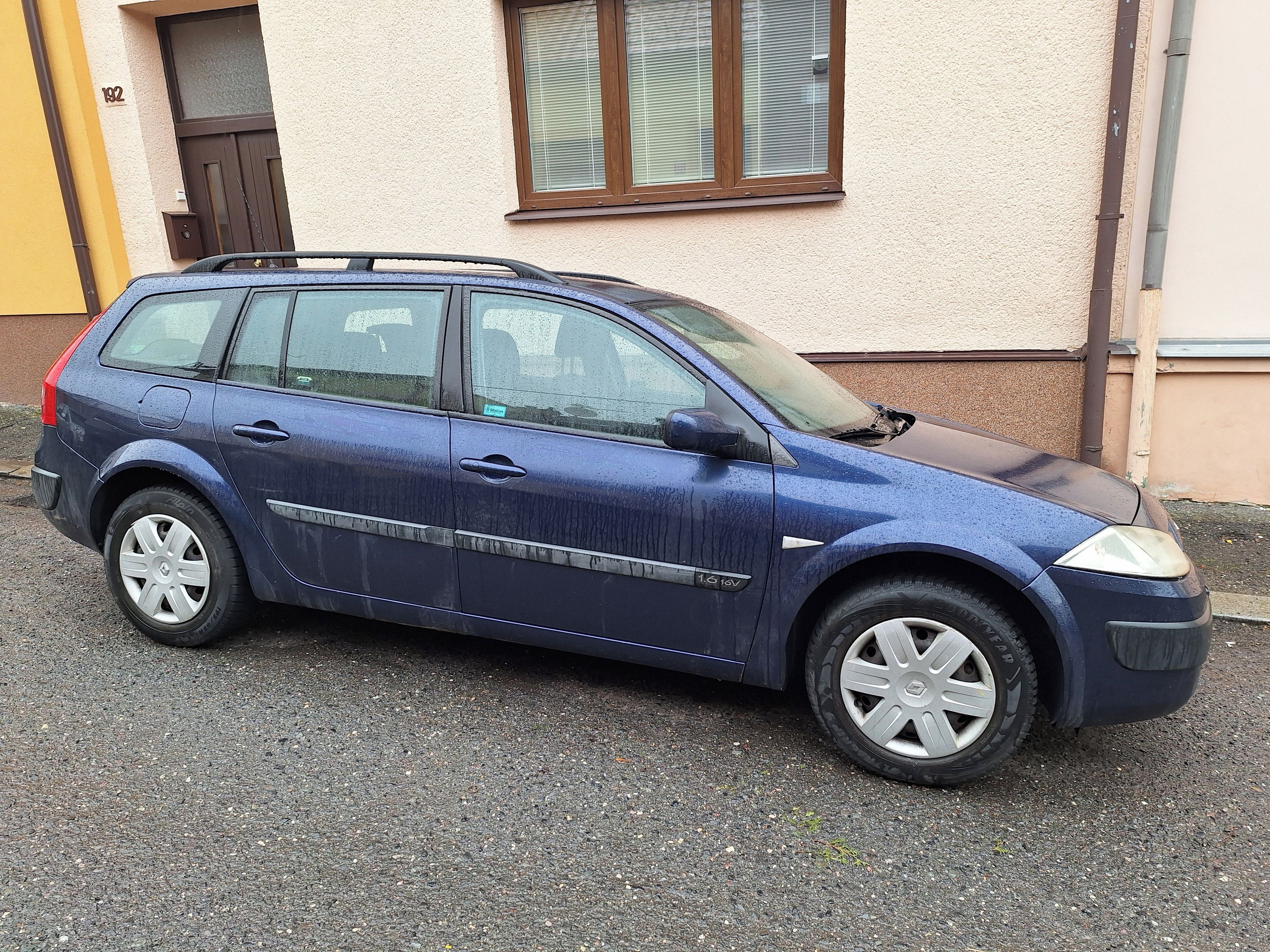 Renault Mégane, benzín 1,6