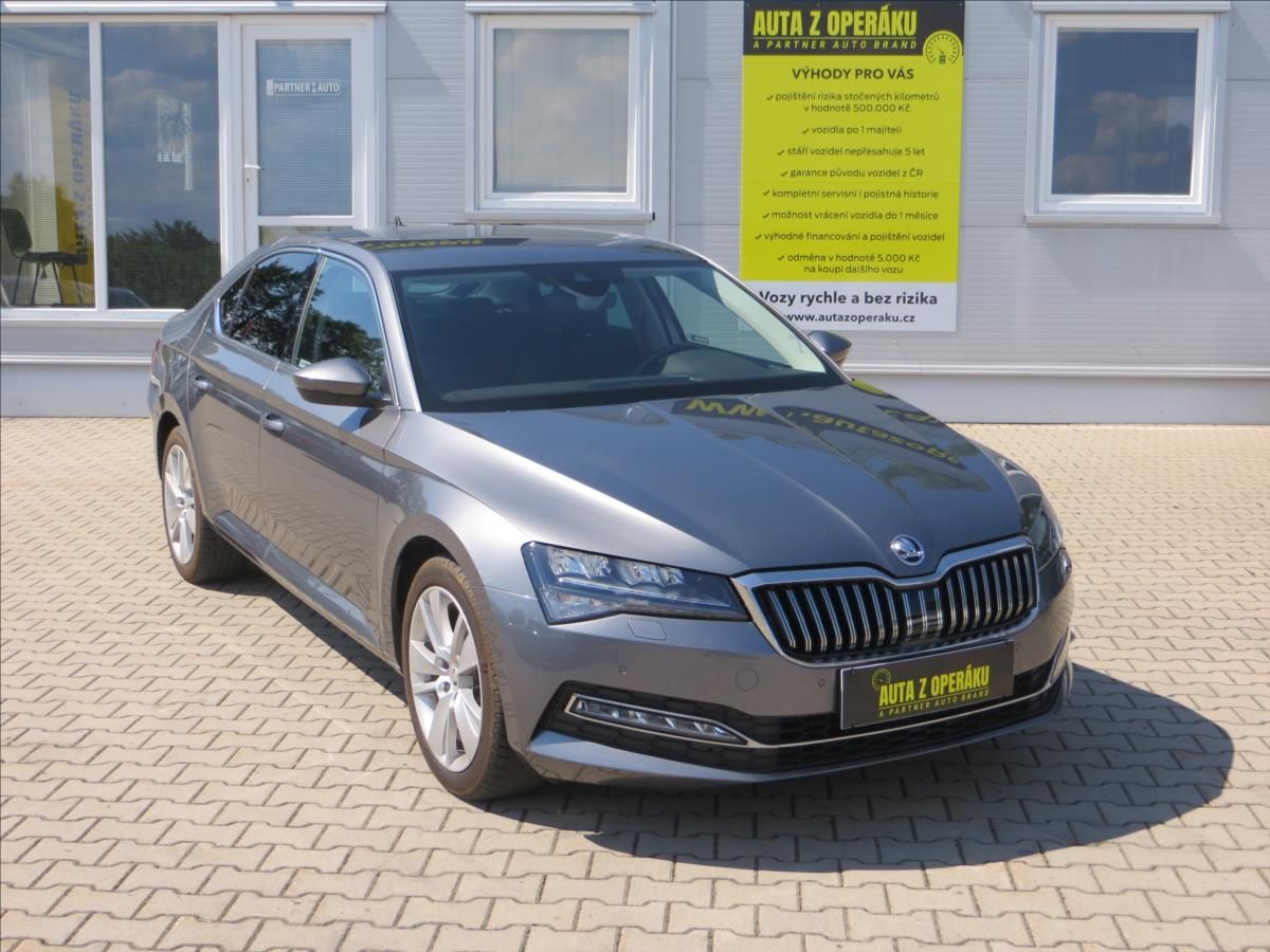 Škoda Superb, 2,0 TSI  DSG Style 140kW Tažné