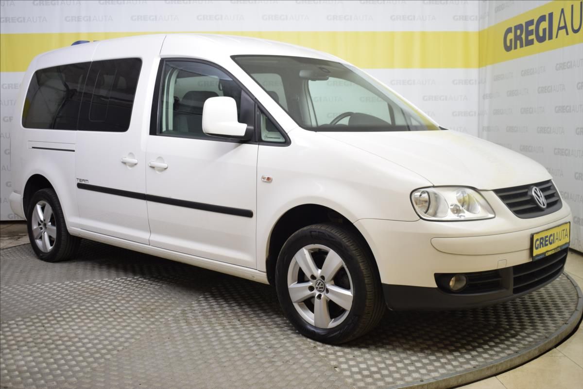 Volkswagen Caddy, 1,9 TDi MAXI,7MÍST,BEZ KOROZE - fotka 2