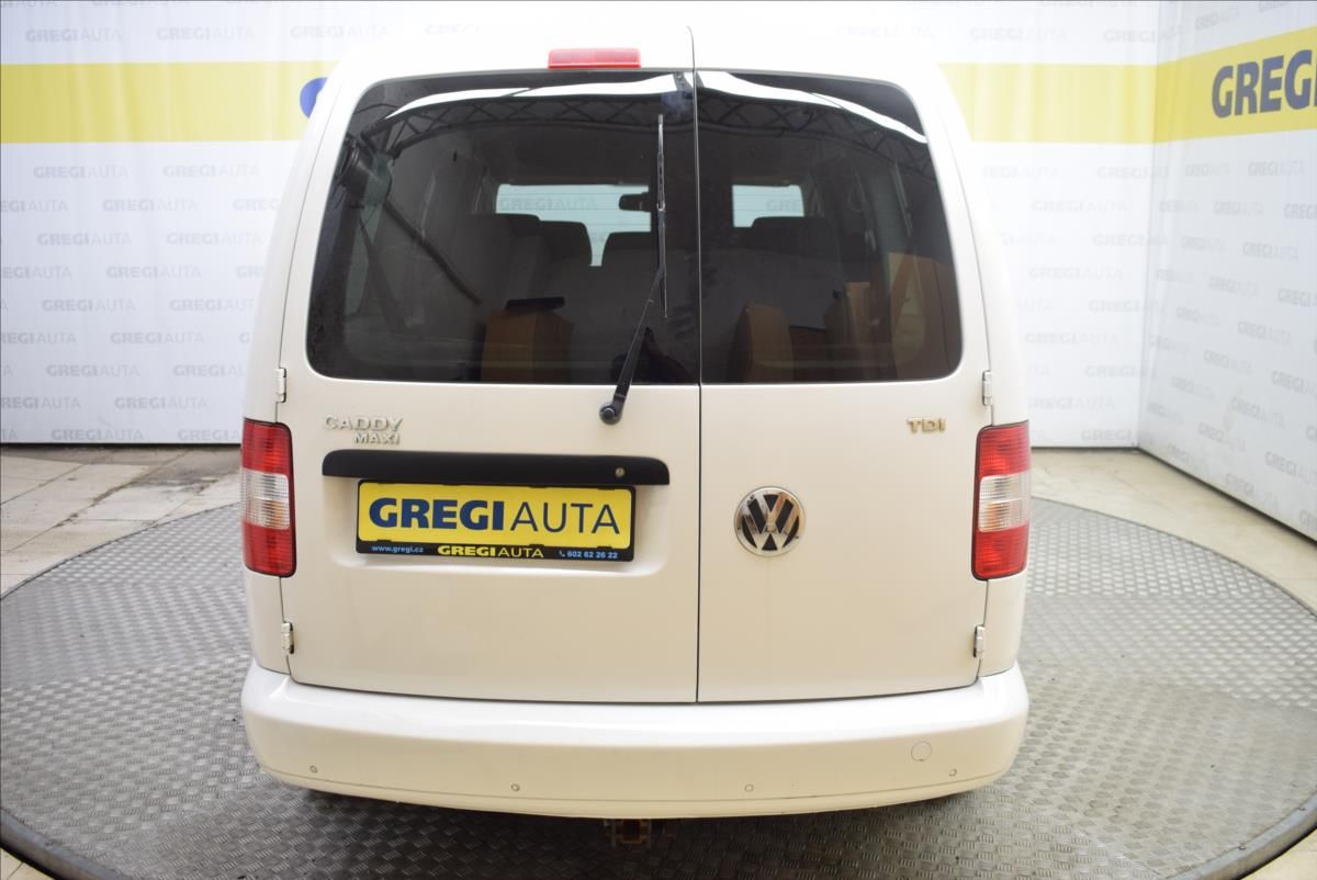 Volkswagen Caddy, 1,9 TDi MAXI,7MÍST,BEZ KOROZE - fotka 4