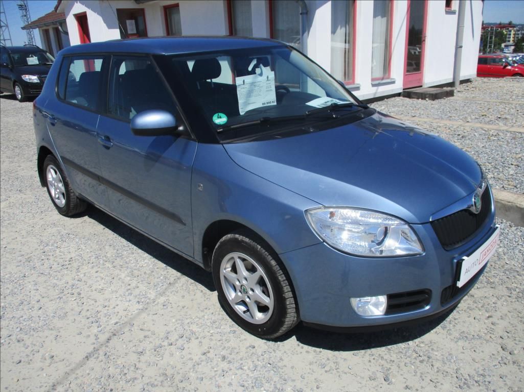 Škoda Fabia, 1,4 i,16v,klima,serv.kniha,