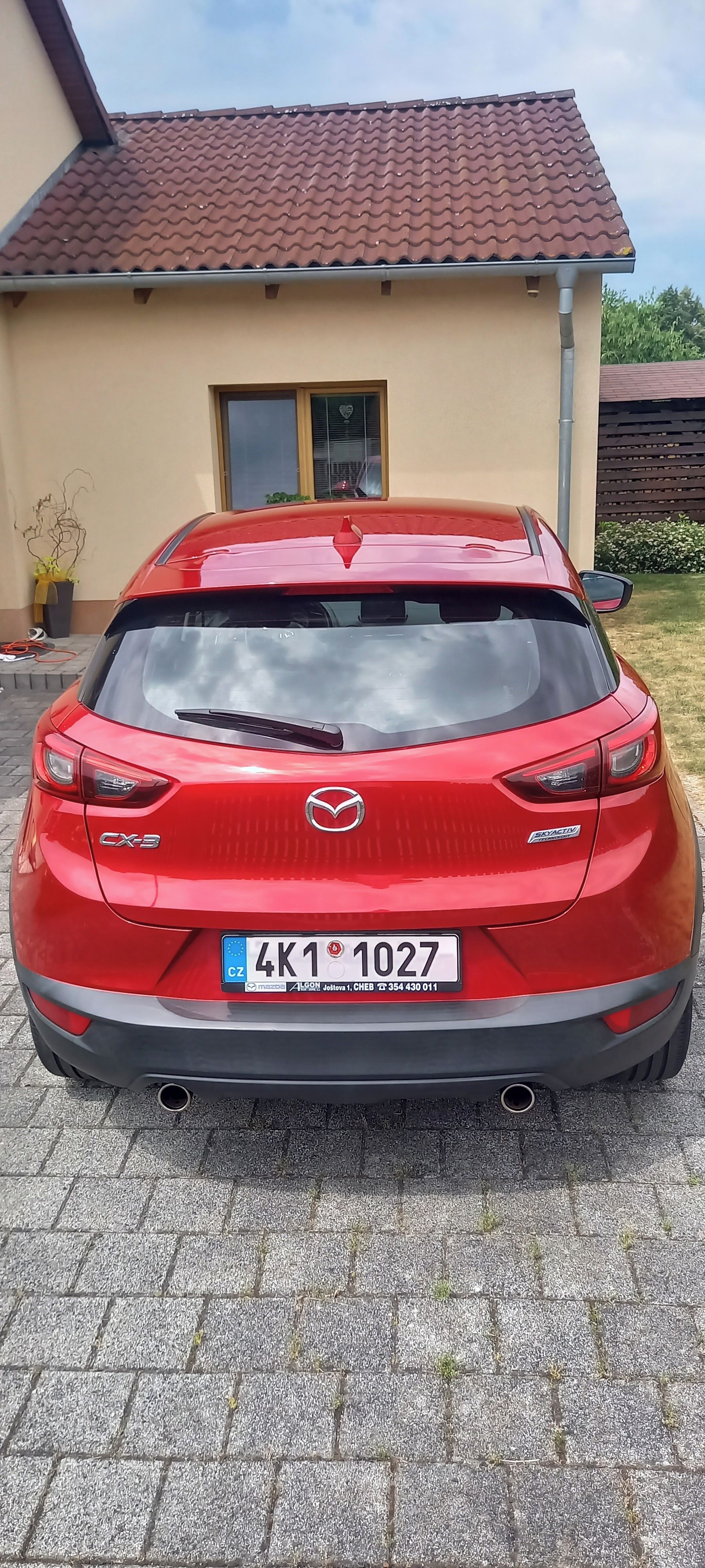 Mazda CX-3, Benzín, 6st.manuál,  ČR původ - fotka 4