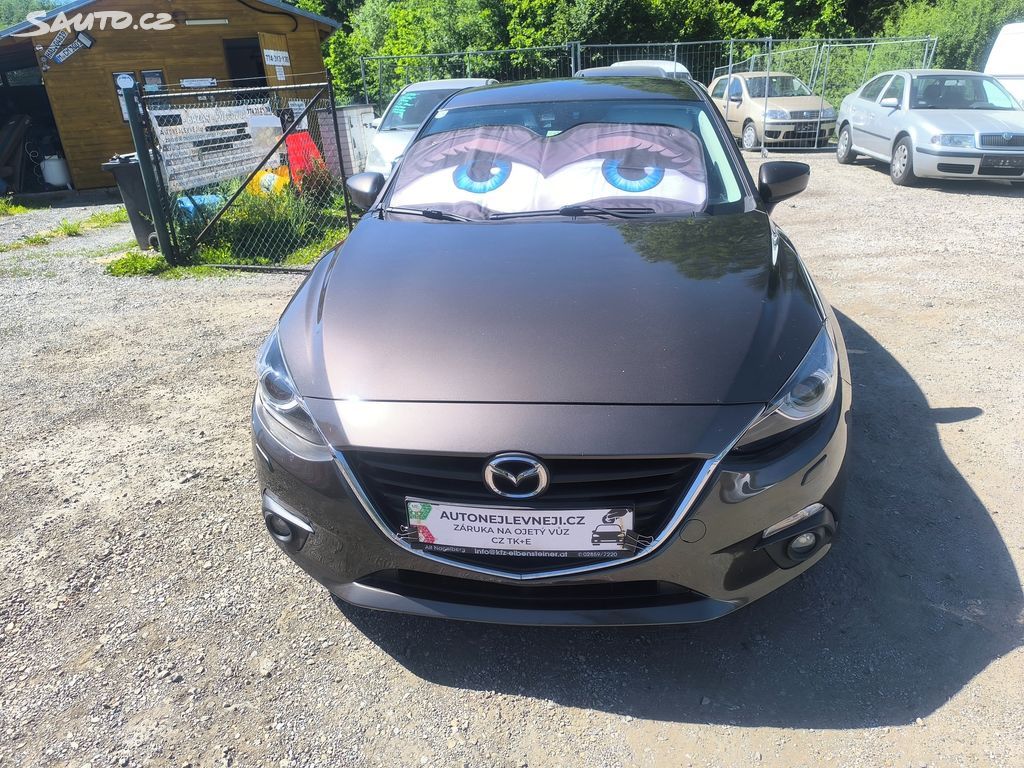 Mazda 3, 20i,KRÁSNÁ,100KM,SERVISKA,1MAJ