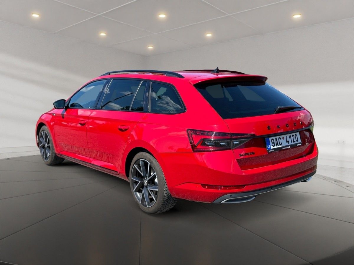 Škoda Superb, 2,0 TDI 110 Sportline DSG - fotka 4