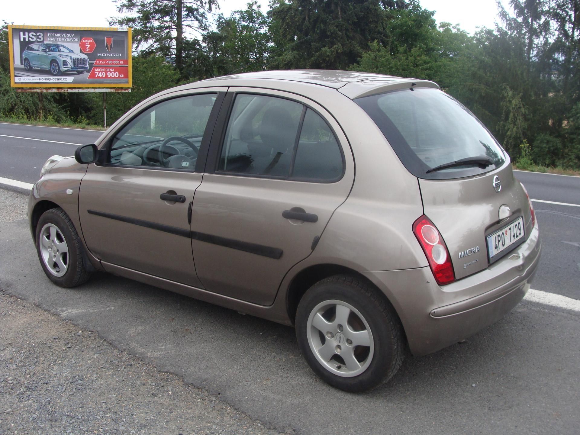 Nissan Micra, 1.2i, 48 kW, LPG, klimatizace - fotka 3
