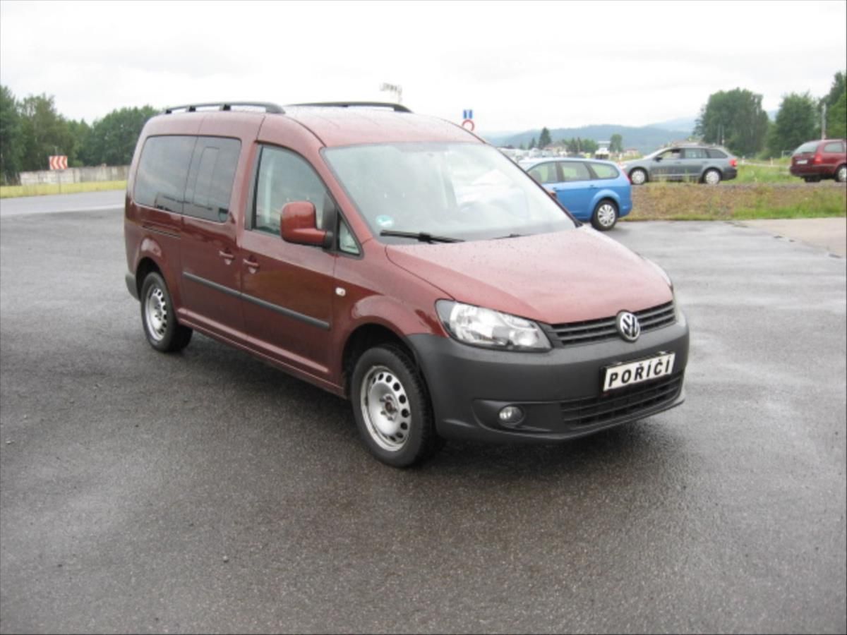 Volkswagen Caddy, 1,6 TDi MAXI  7 MÍST - fotka 4