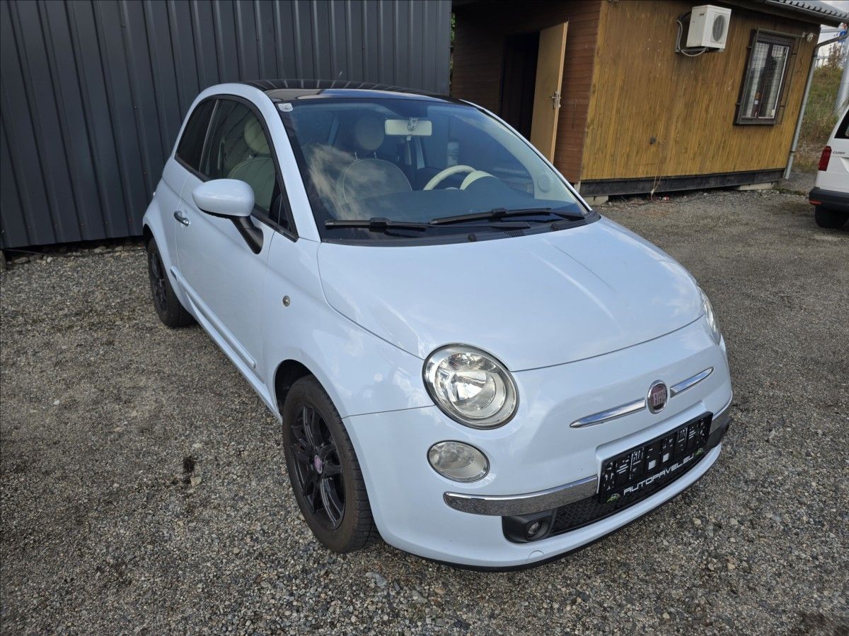 Fiat 500, 1,2 i  panorama,  80tis km !! - fotka 3