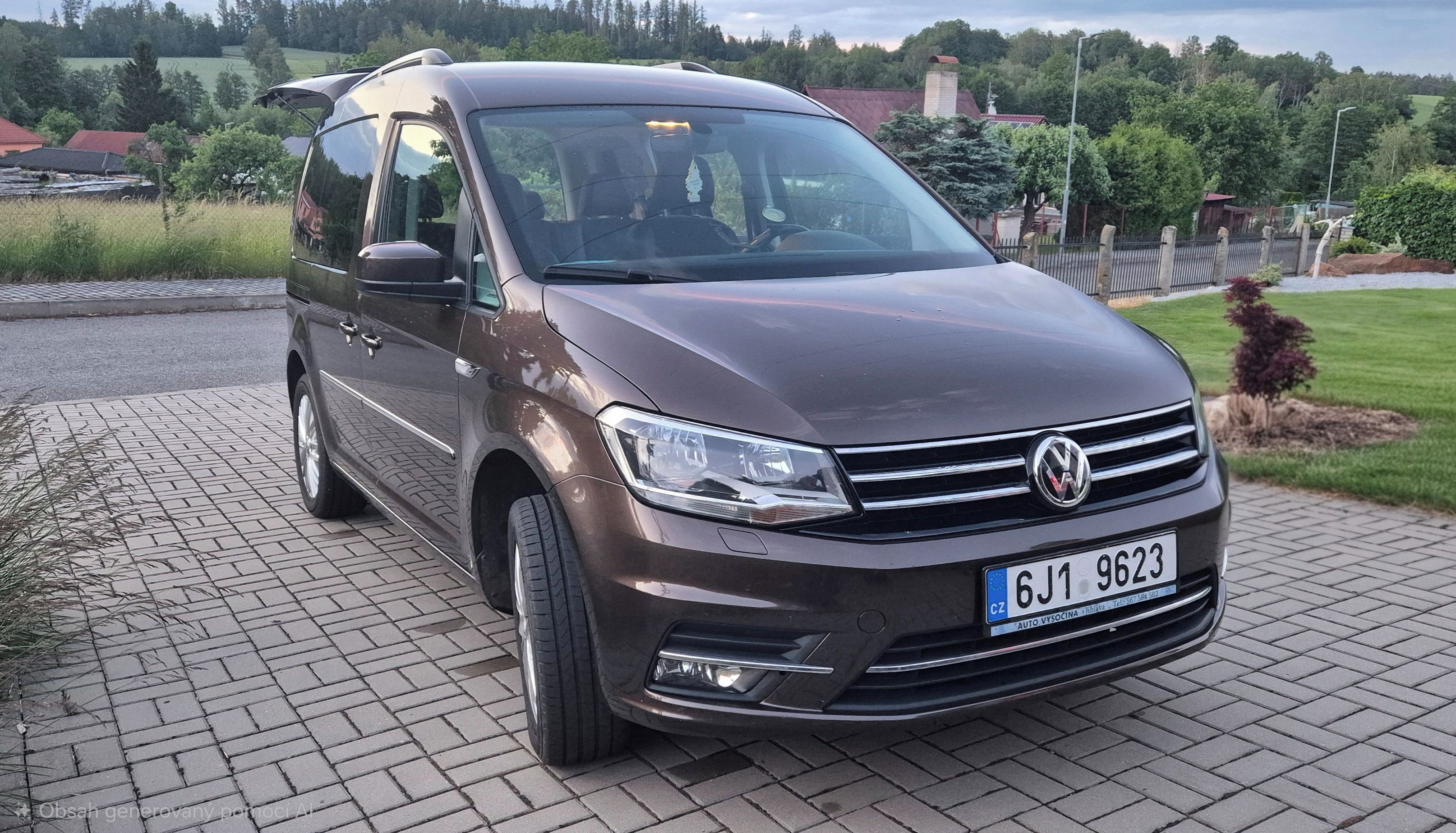 Volkswagen Caddy, 1.4 TSI,  96 kW, dsg7 s rampou