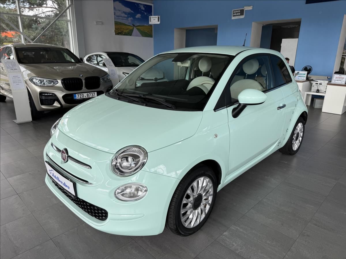 Fiat 500, 1,2   1.MAJITEL,LOUNGE,SERVISK - fotka 3