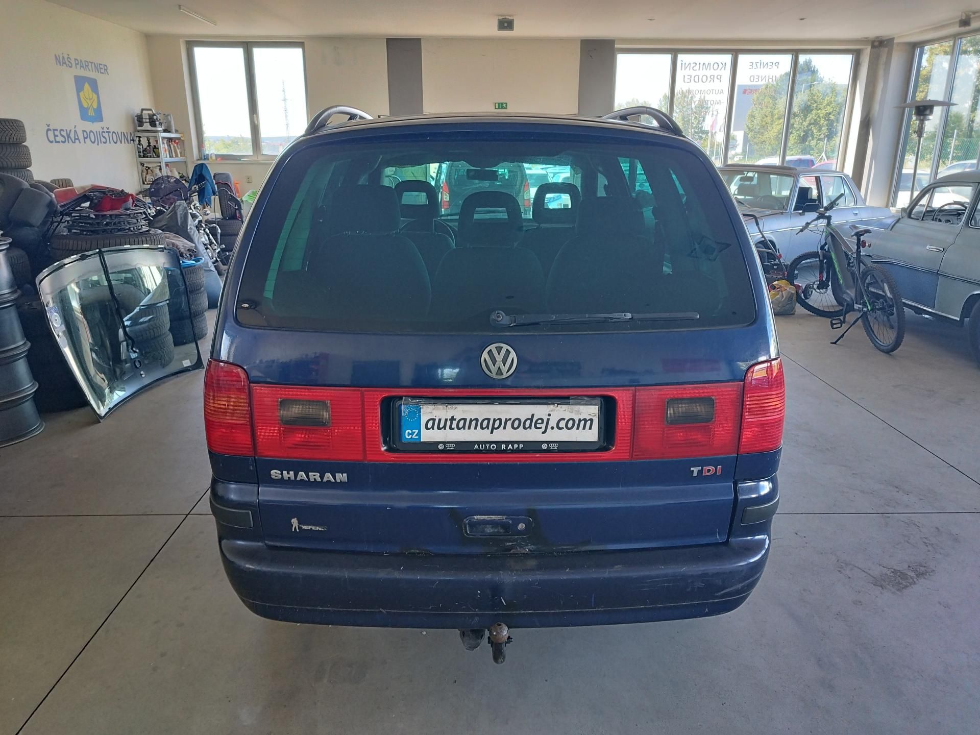 Volkswagen Sharan, 1,9TDI,85KW,7MÍST,TAŽNÝ,KLIMA - fotka 6