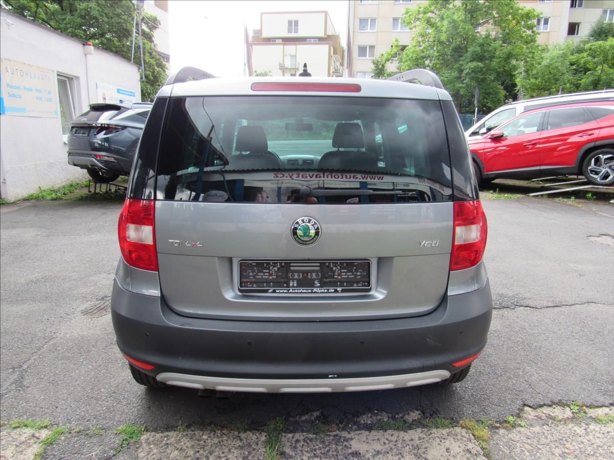 Škoda Yeti, 2,0 TDi 81kW 4x4 - fotka 5