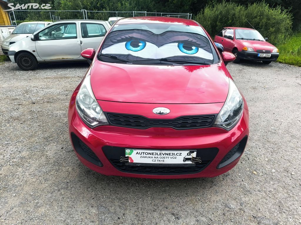 Kia Rio, KRÁSNÁ,75T.KM,1MAJ48LET,VÝBAVA