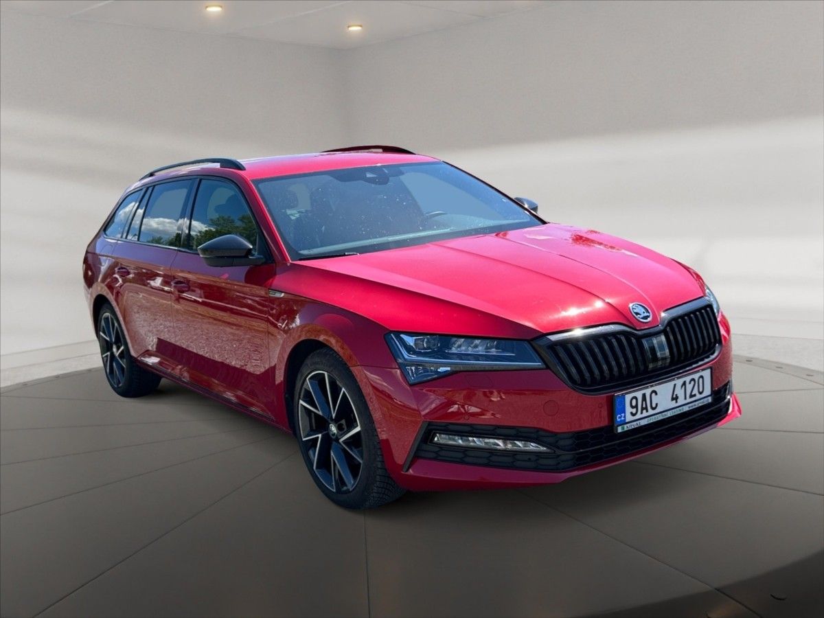 Škoda Superb, 2,0 TDI 110 Sportline DSG
