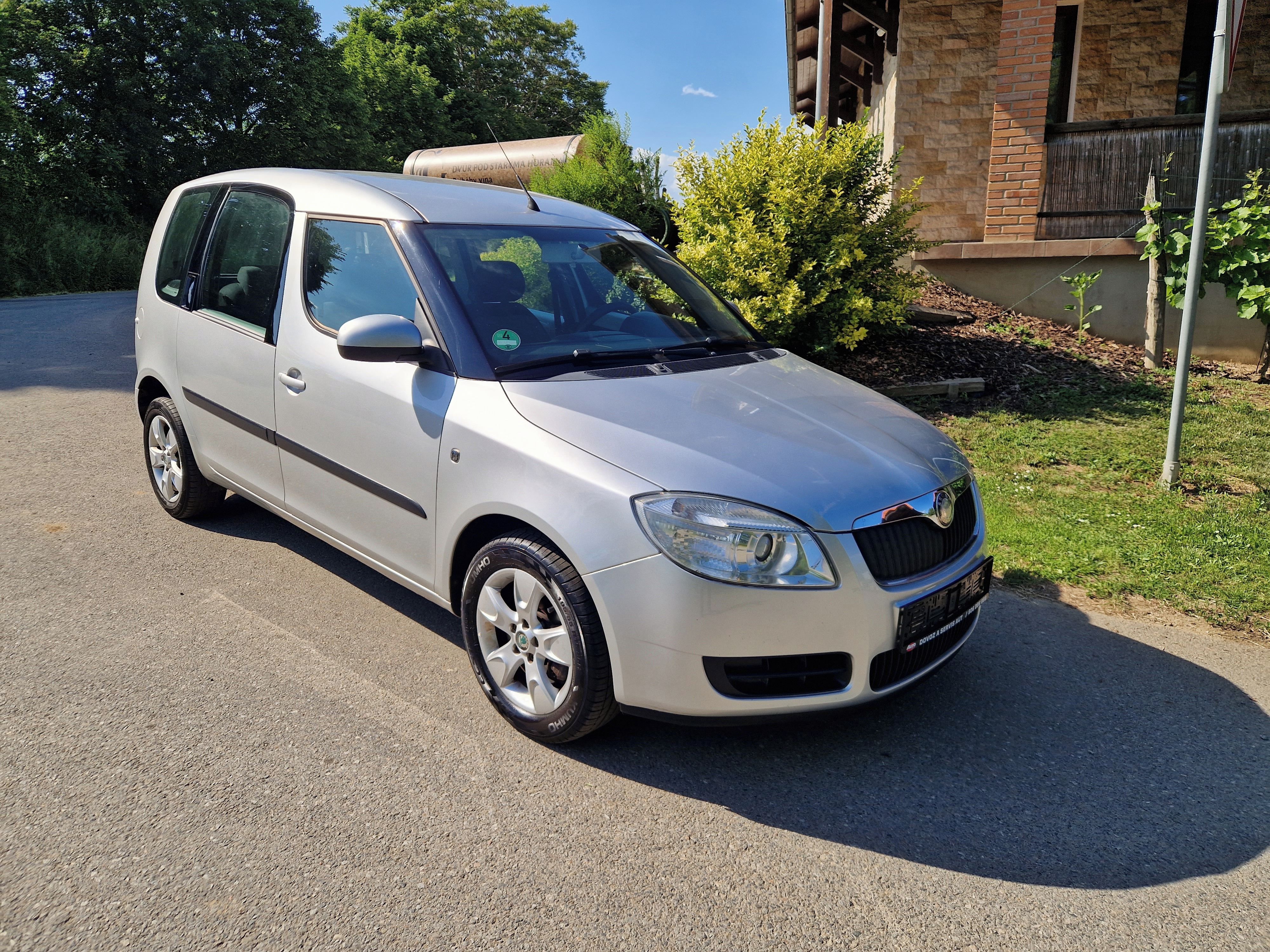 Škoda Roomster, 1,6 16V 77 KW. TOP STAV