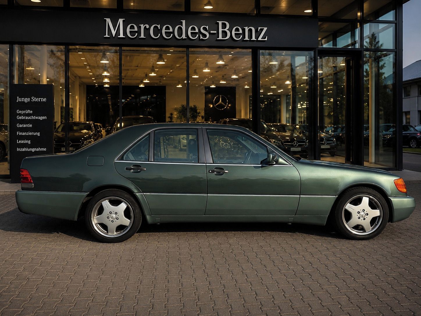 Mercedes-Benz Třídy S, STK, TOP STAV, RARITA