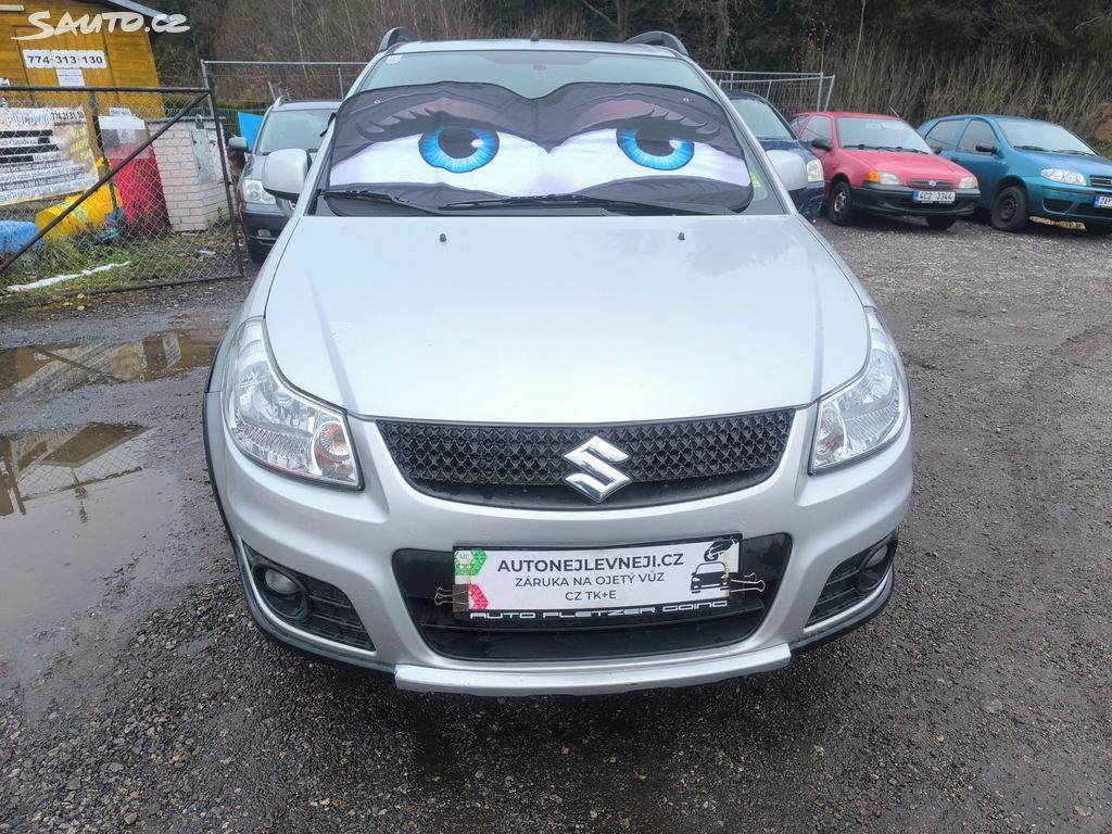 Suzuki SX4, 4X4,KRÁSNÝ,95KM,1MAJ74L,VÝBAVA