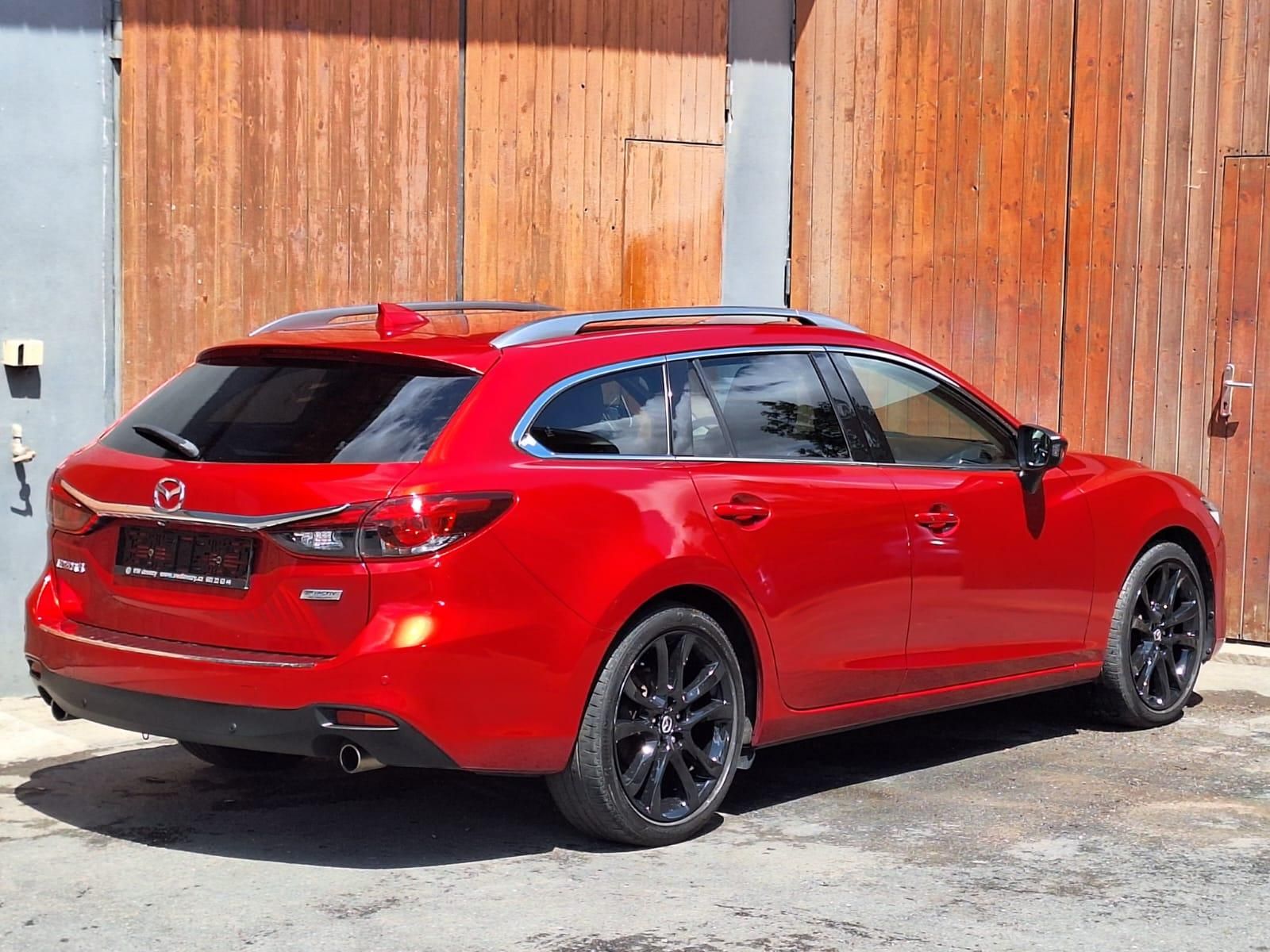 Mazda 6, 2,2D Sports-Line bílá kůže - fotka 4