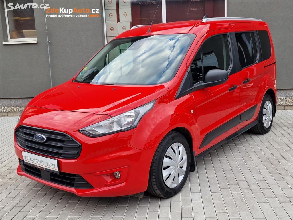 Ford Transit Connect, 1.5TDCi 88kW, původ ČR,1.Maj.