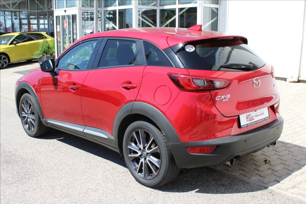 Mazda CX-3, 2,0 i AWD 4X4 LED, SOUL RED - fotka 4