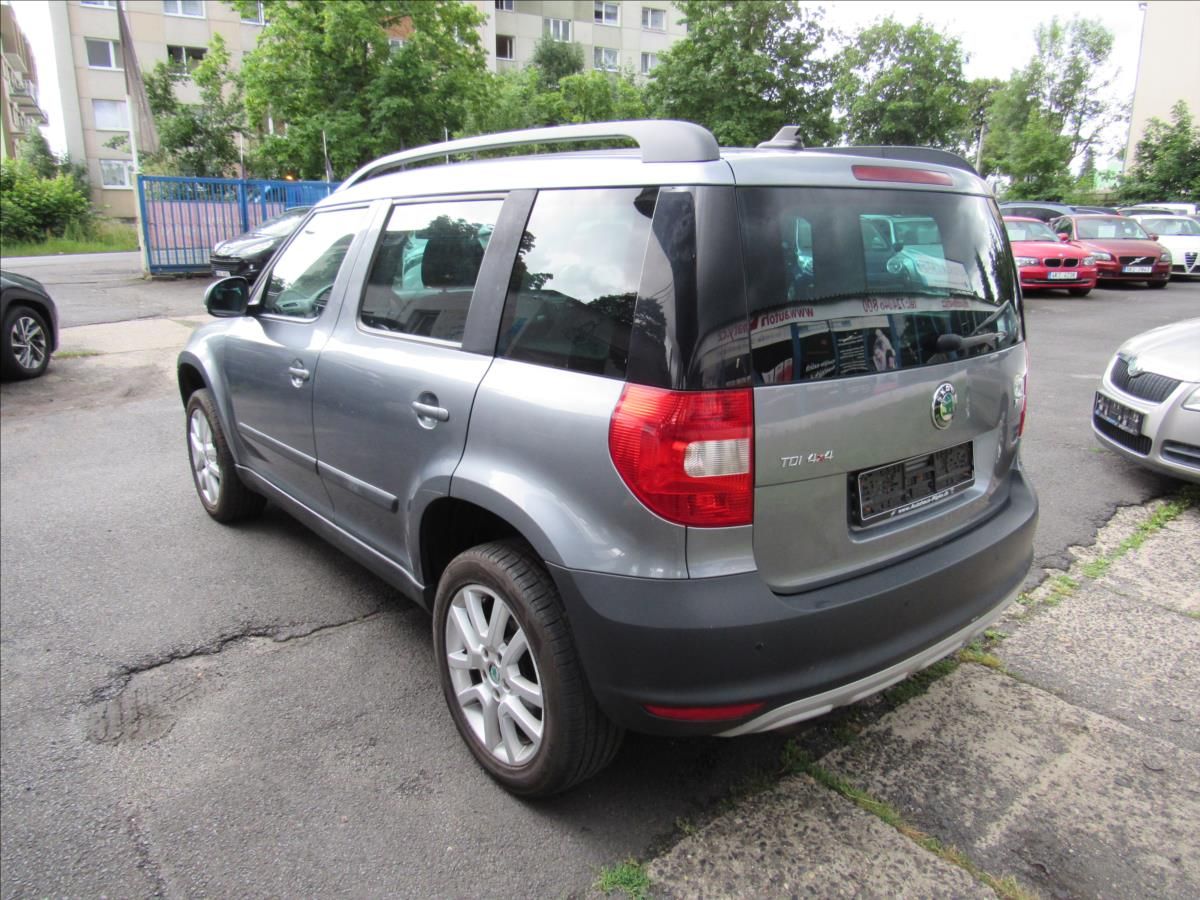 Škoda Yeti, 2,0 TDi 81kW 4x4 - fotka 4