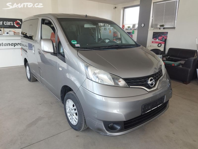 Nissan NV200, 1,5DCI,81KW,7MÍST,ALU,NAVI