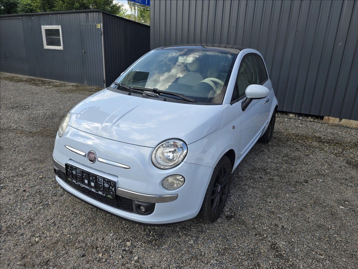 Fiat 500, 1,2 i  panorama,  80tis km !!