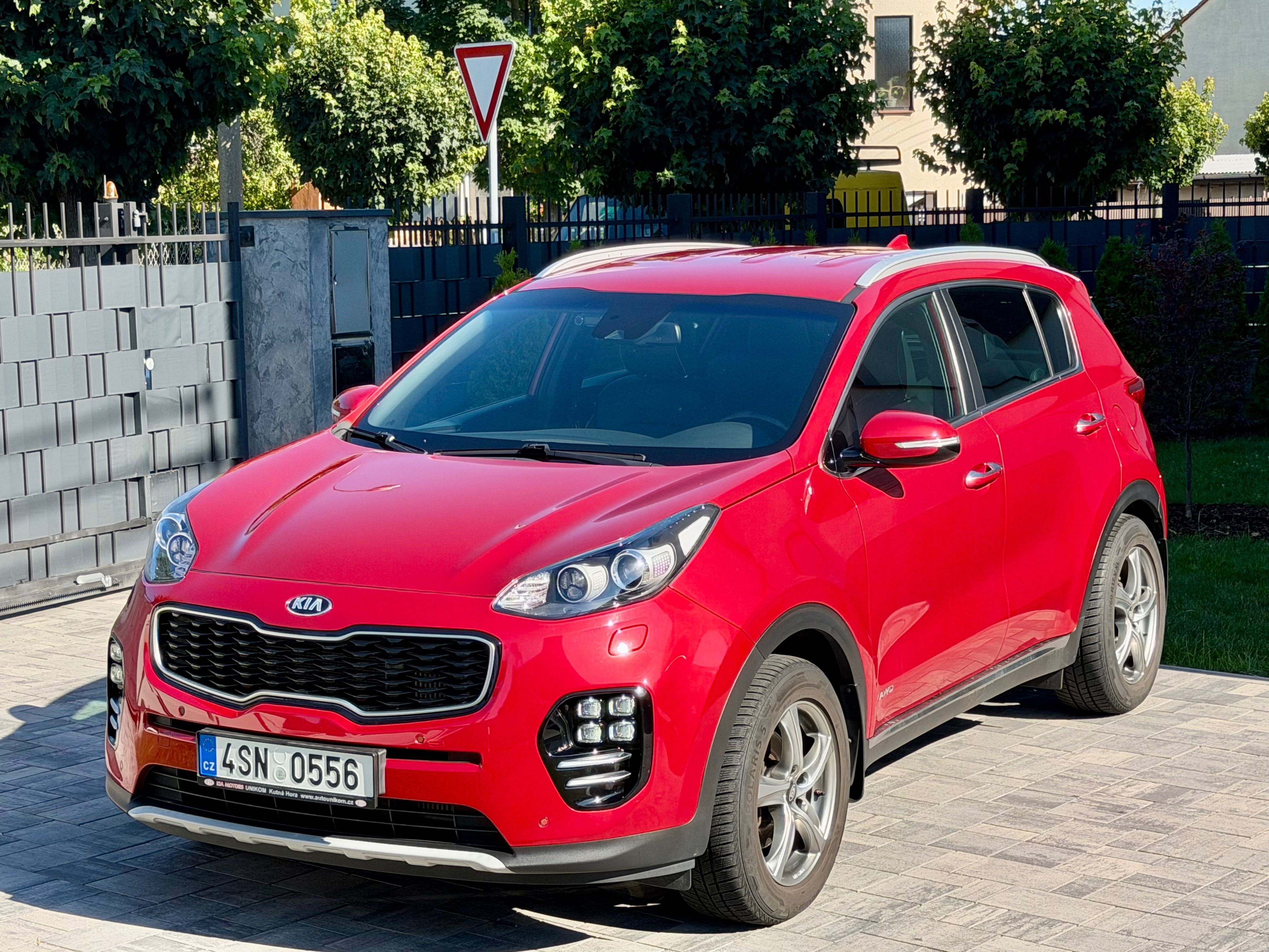 Kia Sportage, 2.0CRDI,4X4,1.MAJITEL,TOP